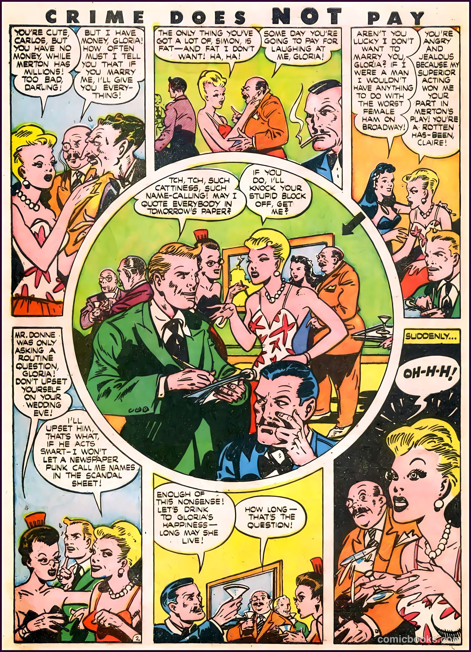 Crime Does Not Pay #45 (1946) — page 25 of 29