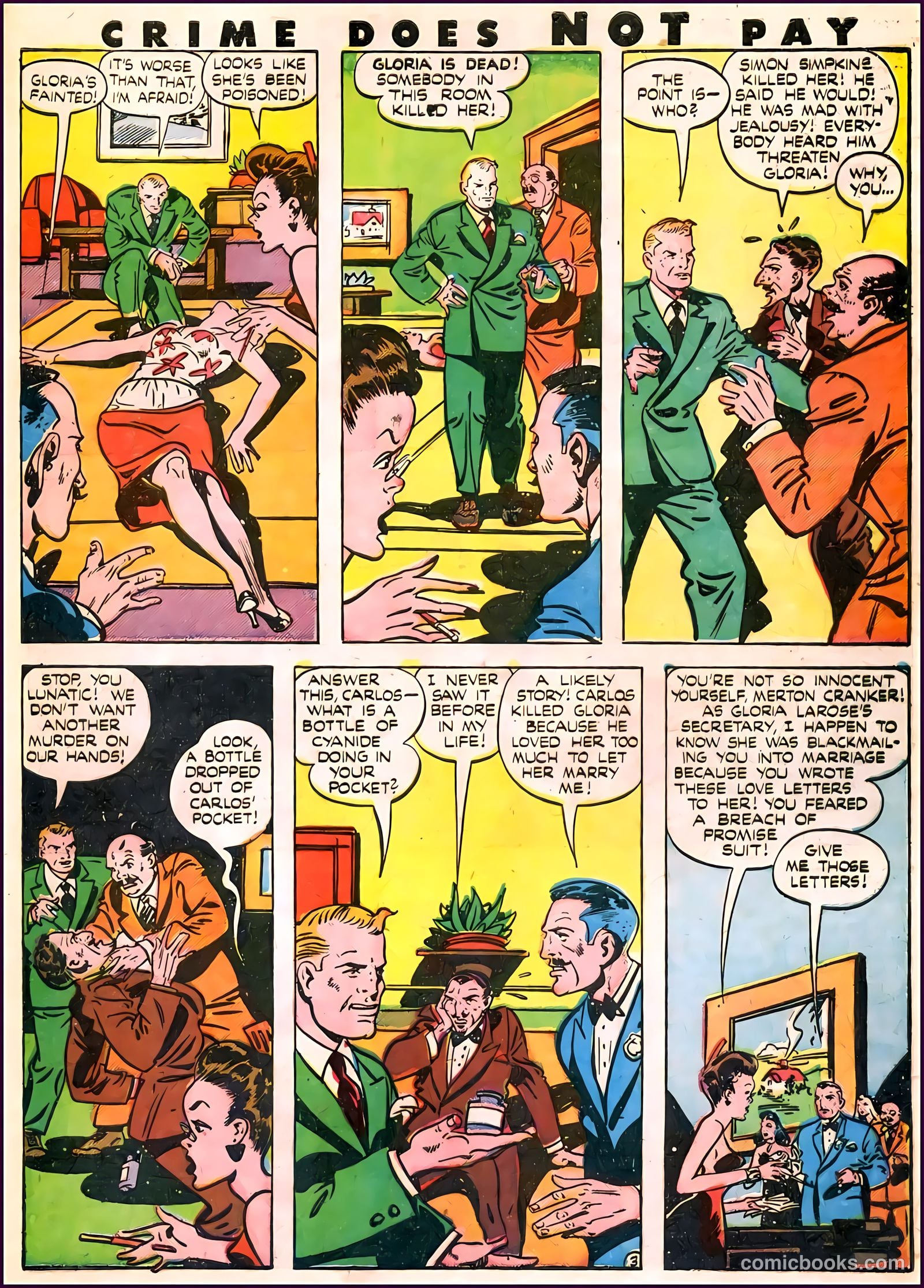 Crime Does Not Pay #45 (1946) — page 26 of 29