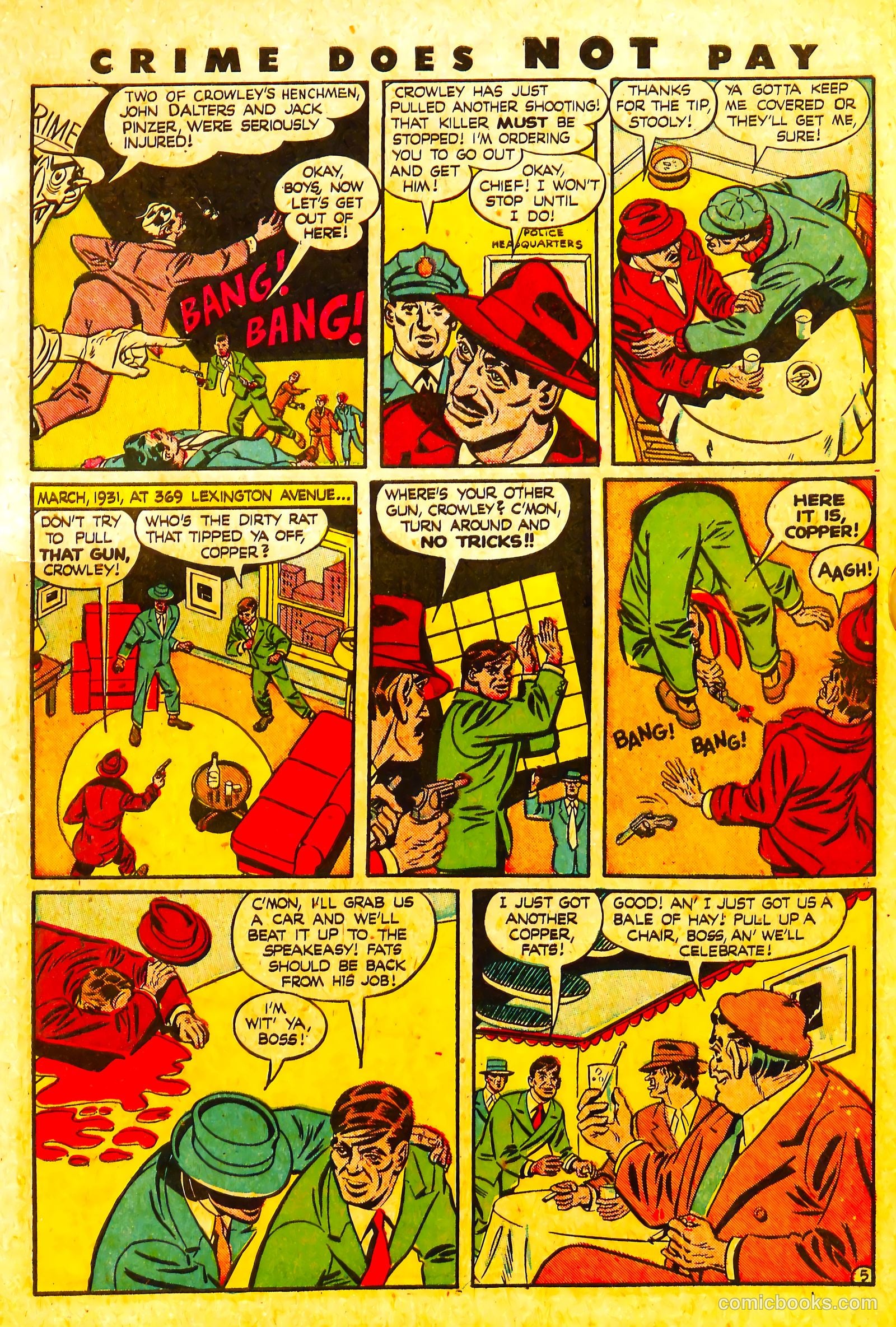Crime Does Not Pay #46 (1946) — page 15 of 68