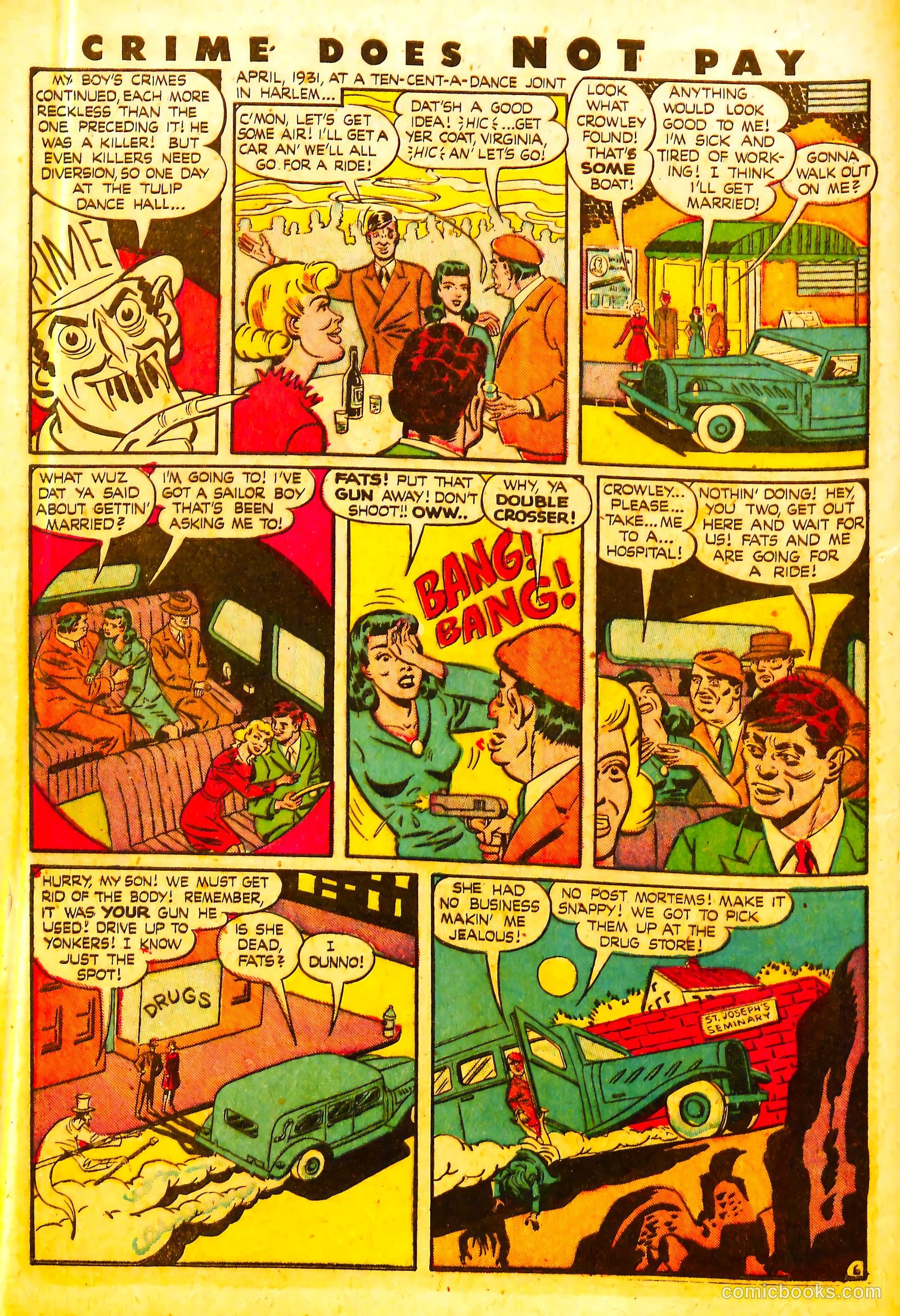 Crime Does Not Pay #46 (1946) — page 16 of 68