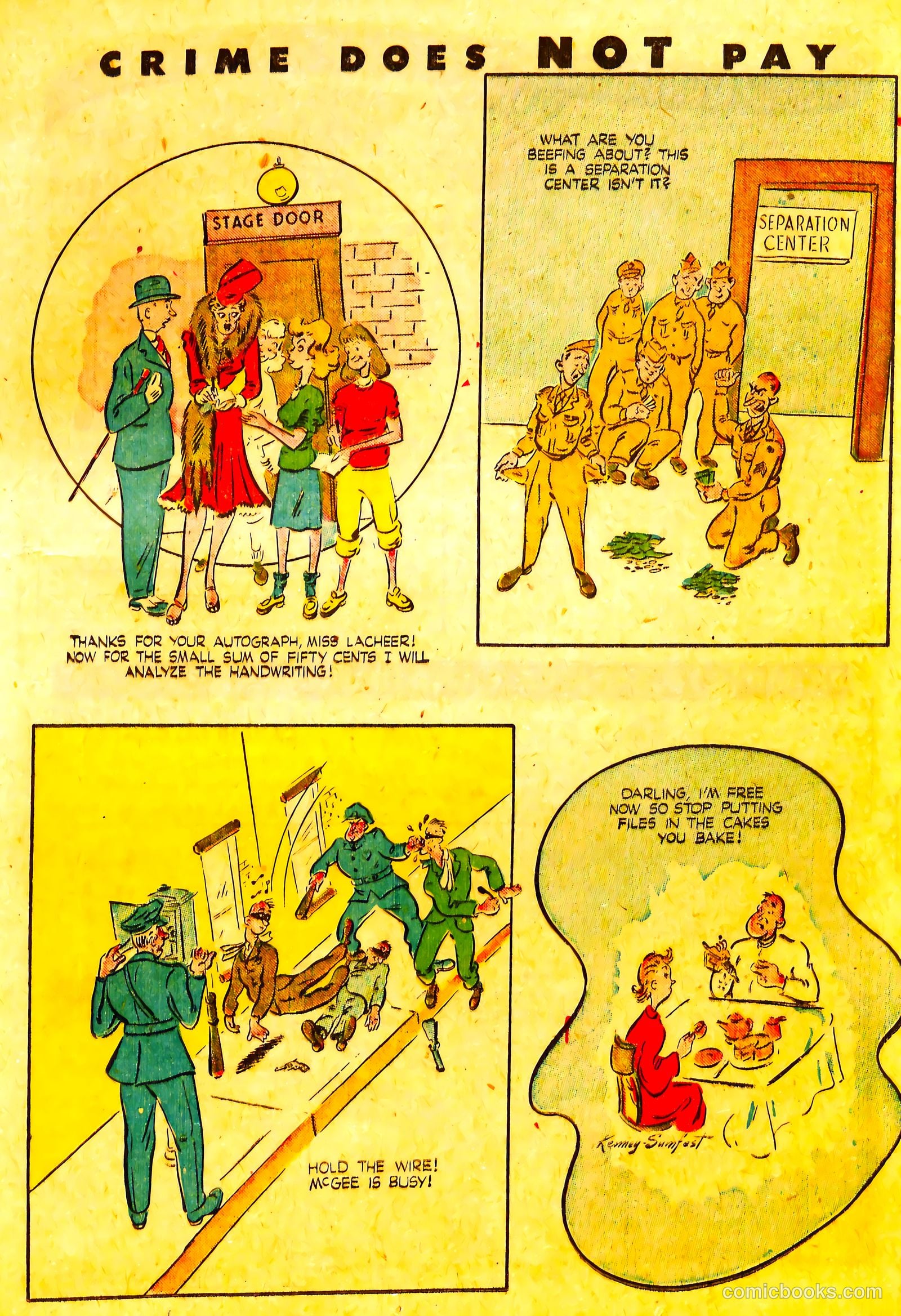 Crime Does Not Pay #46 (1946) — page 33 of 68