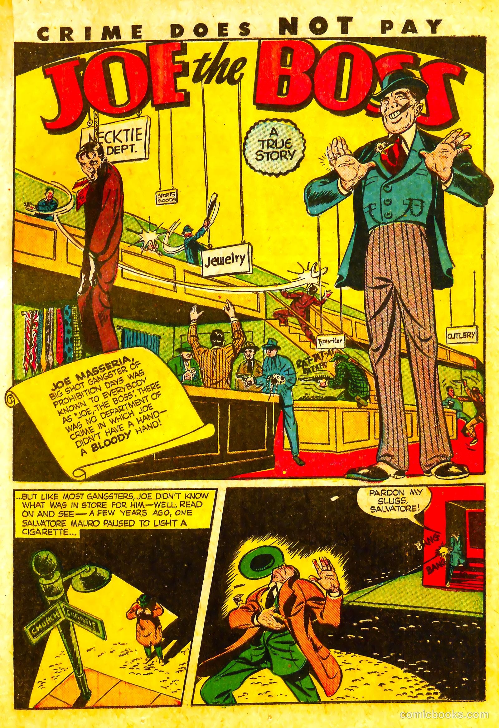 Crime Does Not Pay #46 (1946) — page 35 of 68