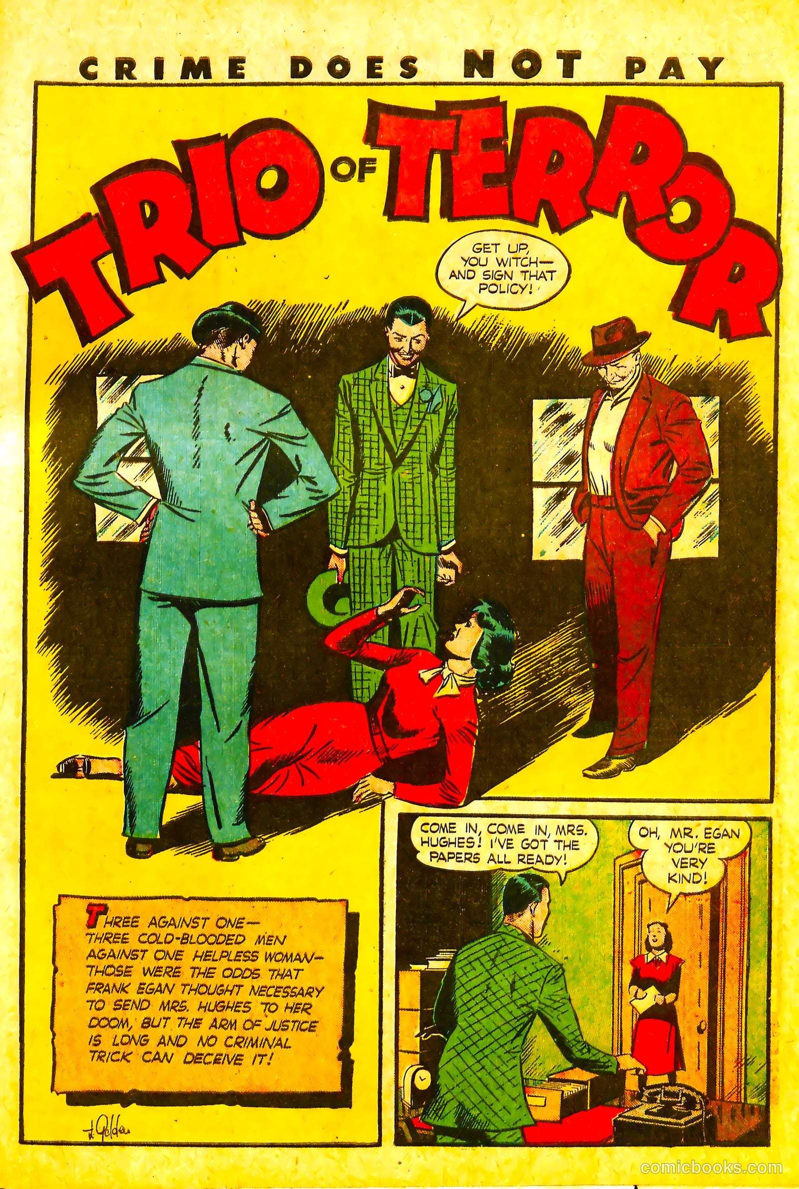 Crime Does Not Pay #46 (1946) — page 47 of 68