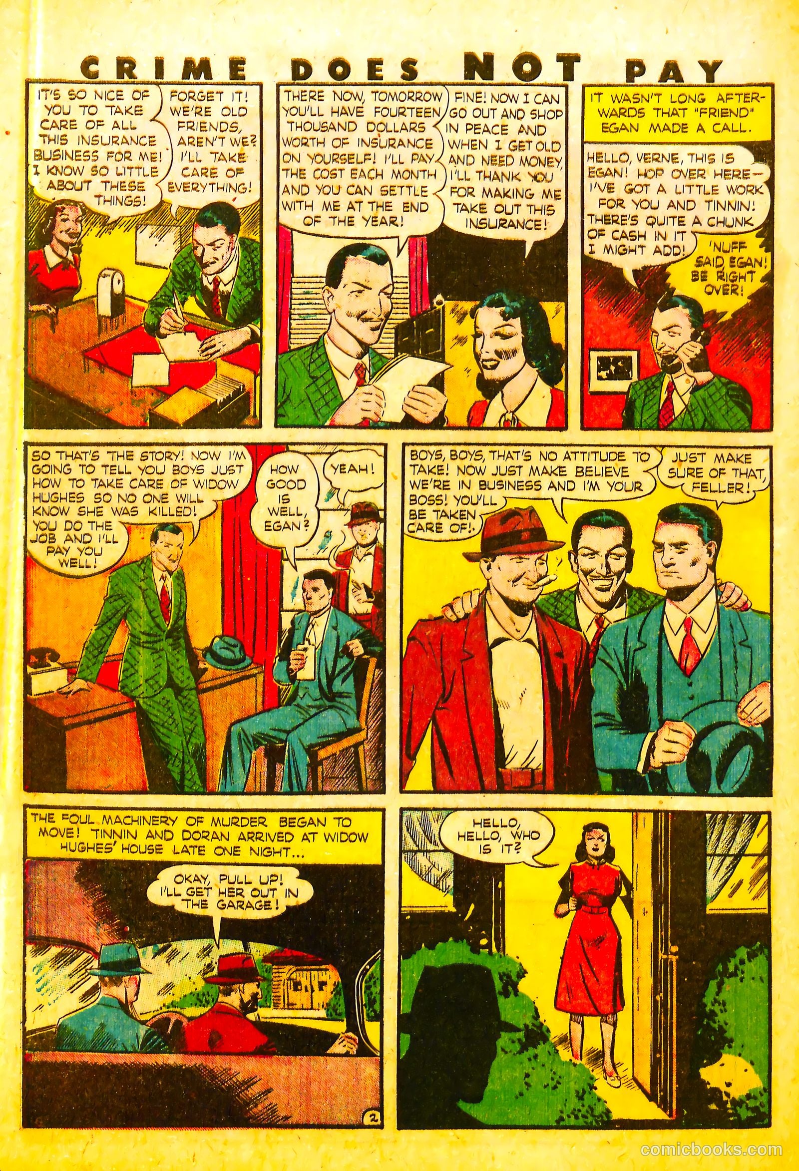 Crime Does Not Pay #46 (1946) — page 48 of 68
