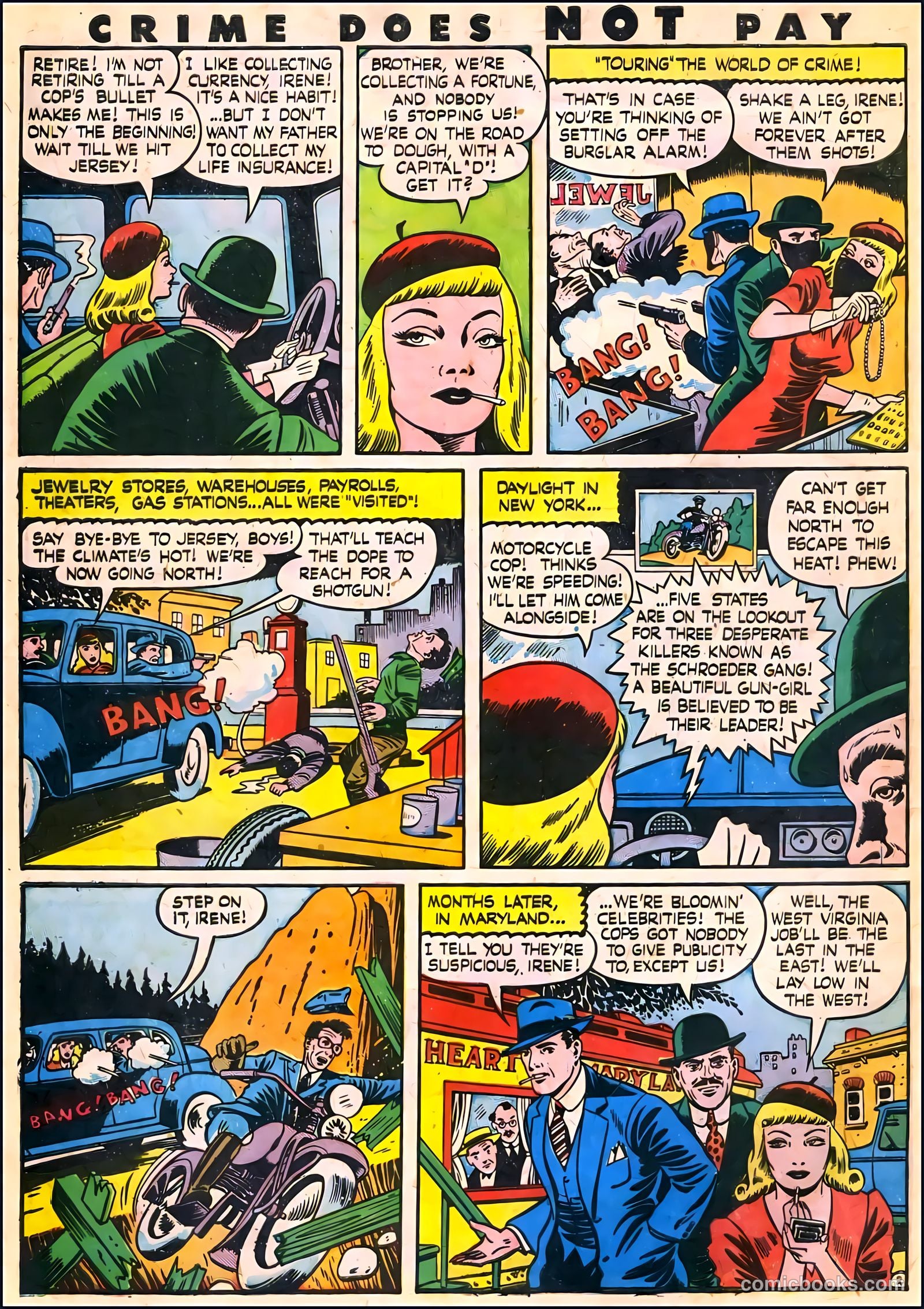 Crime Does Not Pay #47 (1946) — page 3 of 16