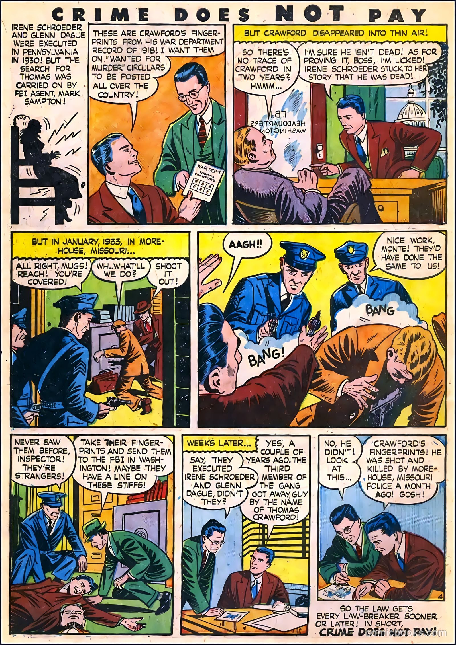 Crime Does Not Pay #47 (1946) — page 5 of 16