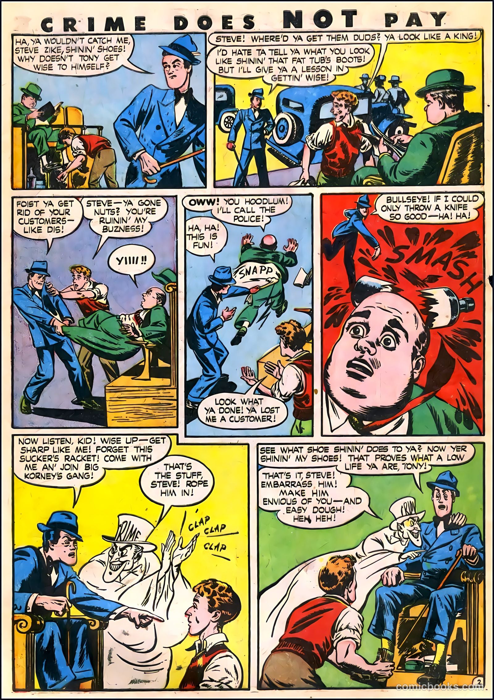 Crime Does Not Pay #47 (1946) — page 8 of 16
