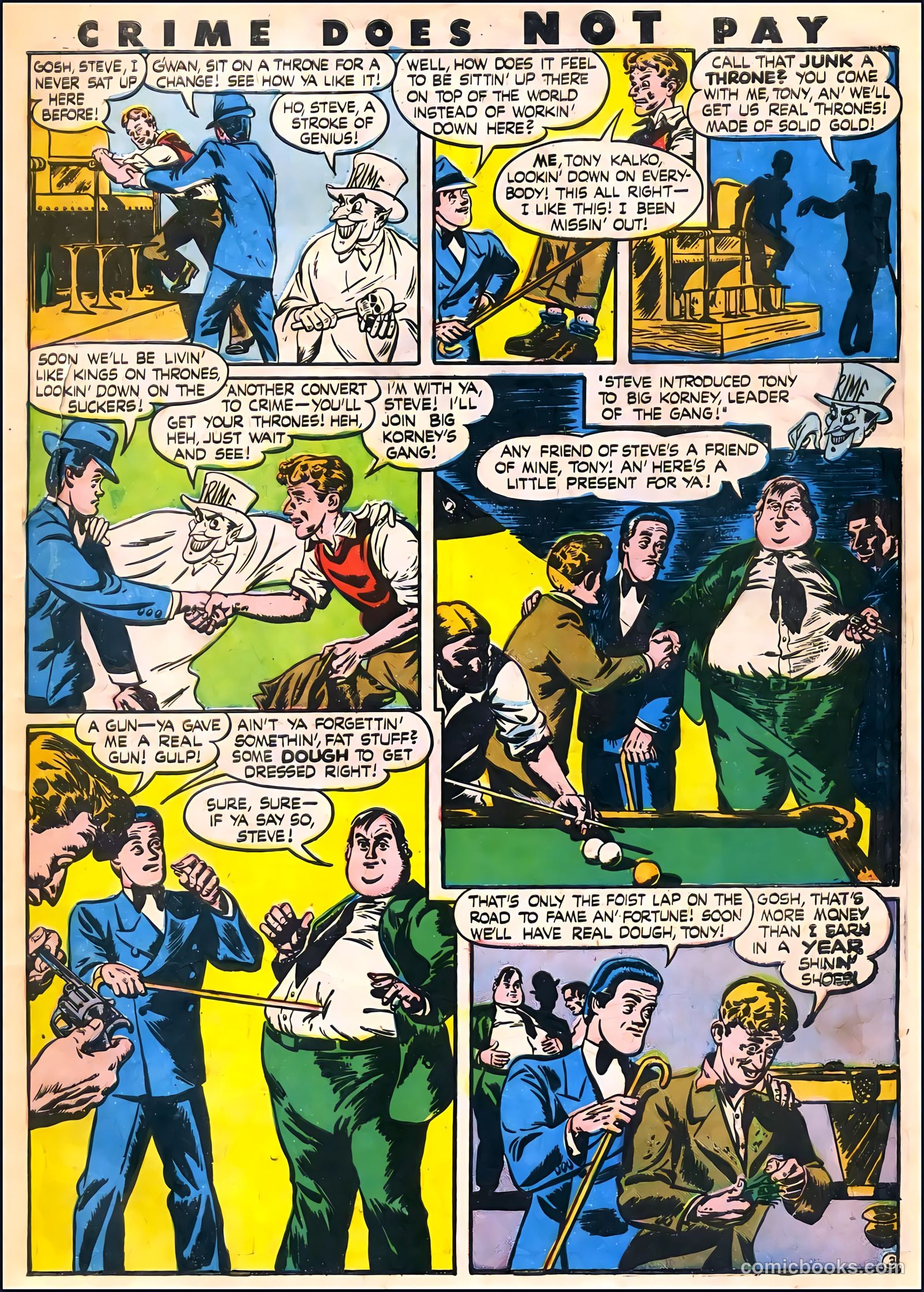Crime Does Not Pay #47 (1946) — page 9 of 16