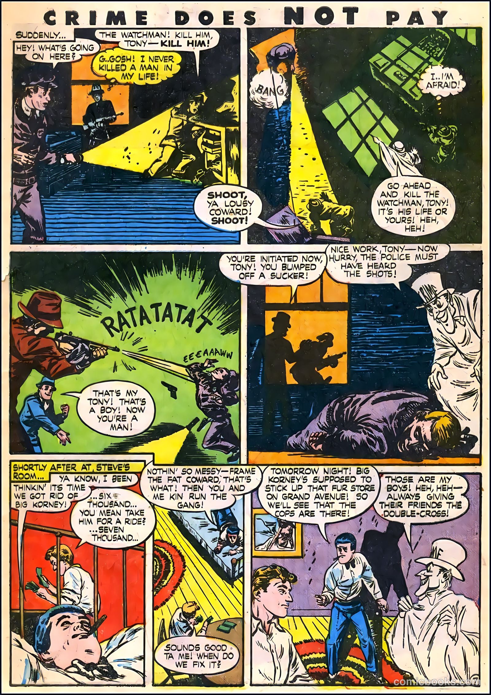 Crime Does Not Pay #47 (1946) — page 13 of 16
