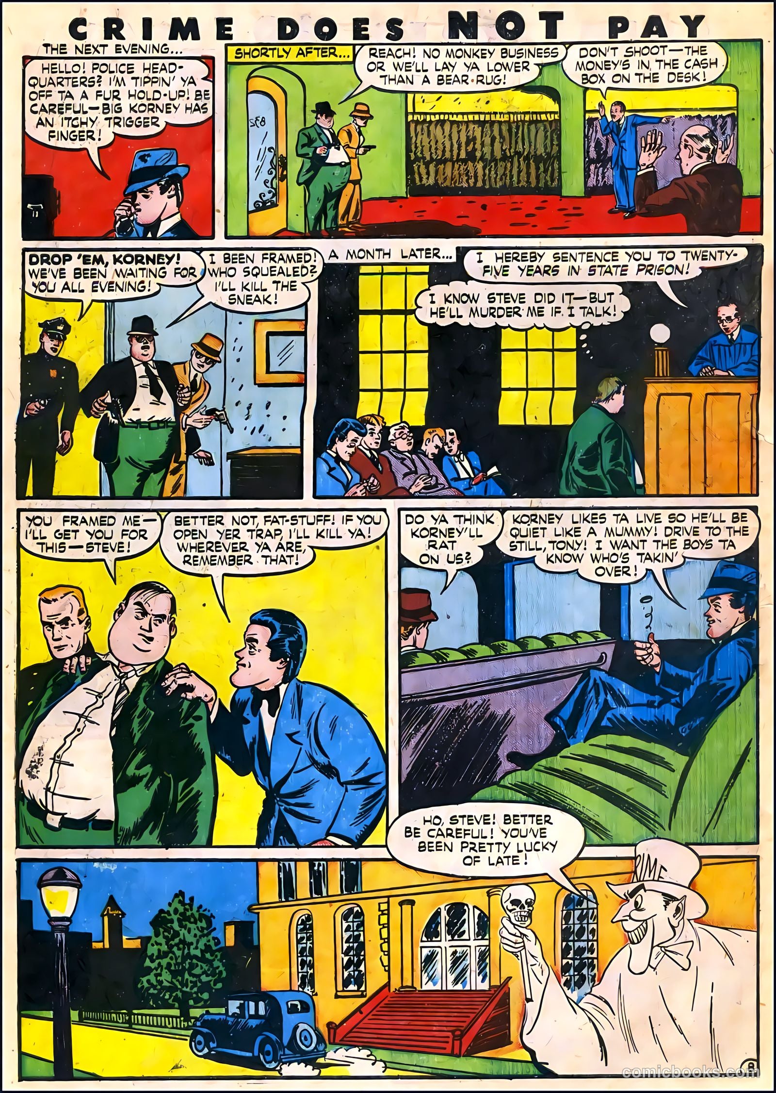 Crime Does Not Pay #47 (1946) — page 14 of 16