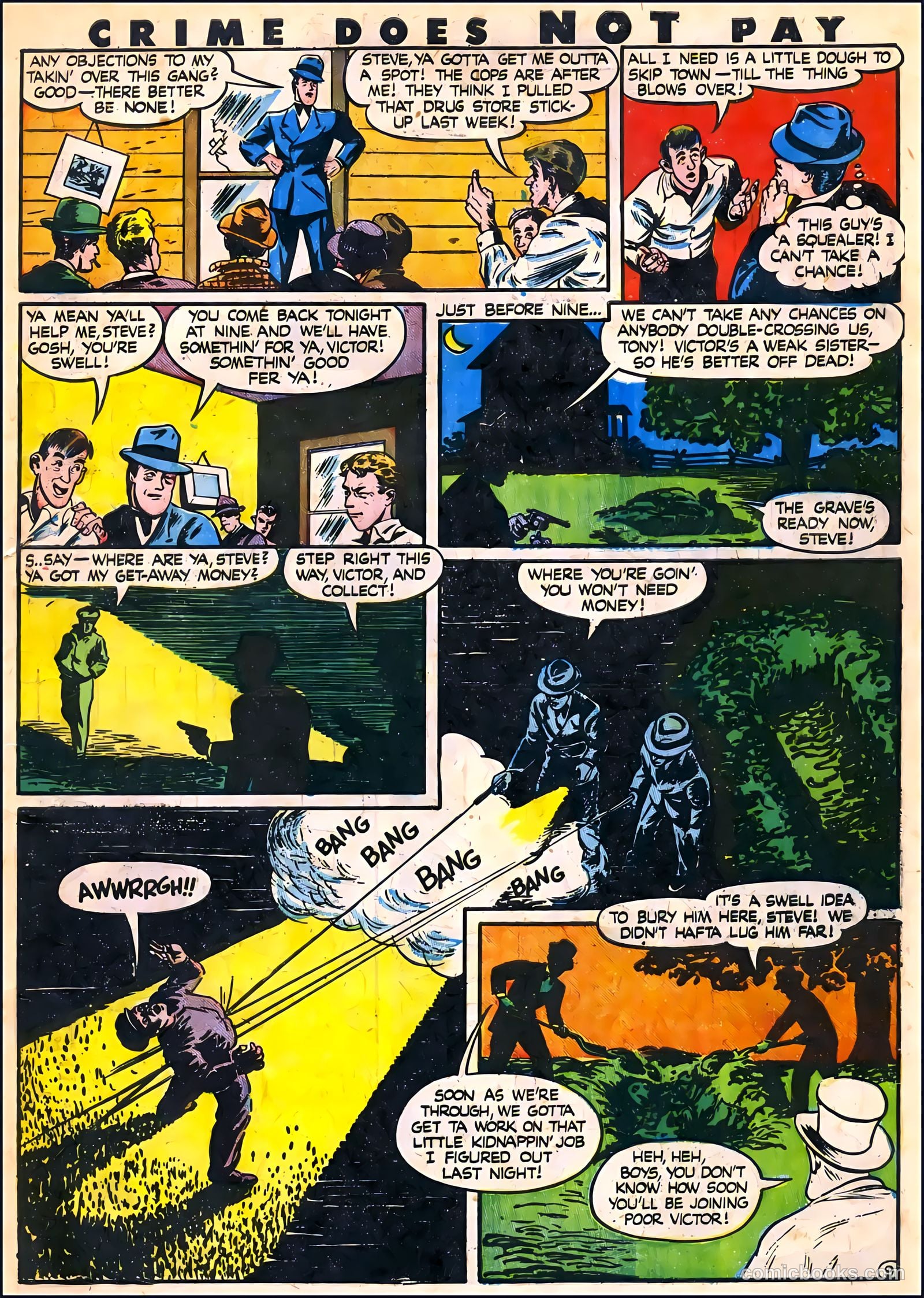 Crime Does Not Pay #47 (1946) — page 15 of 16