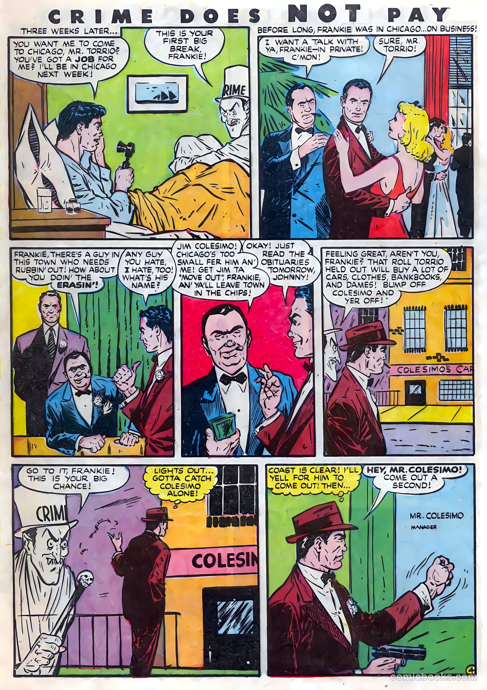 Crime Does Not Pay #48 (1946, Lev Gleason Publications, Inc.) — page 6 of 64