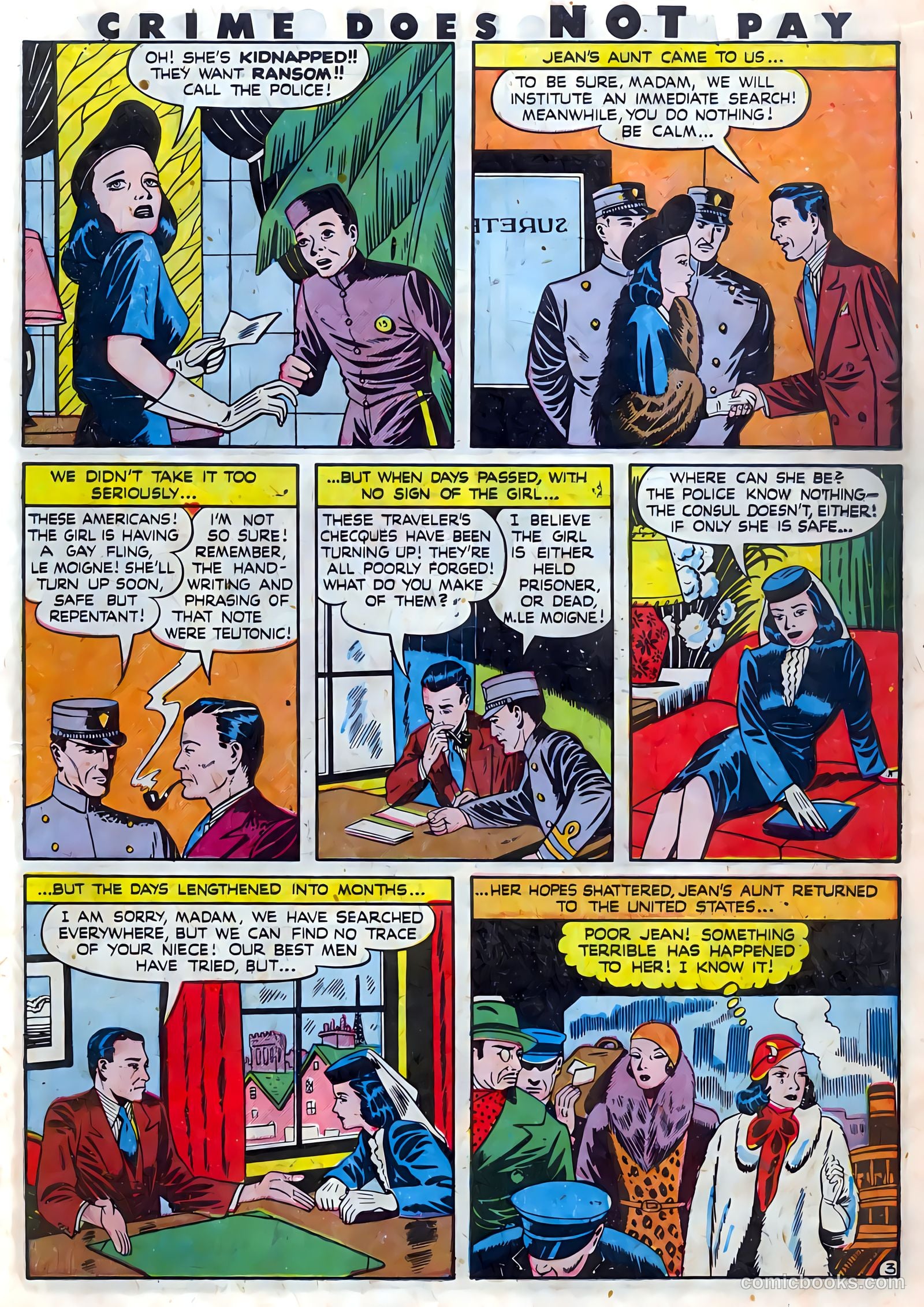 Crime Does Not Pay #48 (1946, Lev Gleason Publications, Inc.) — page 19 of 64