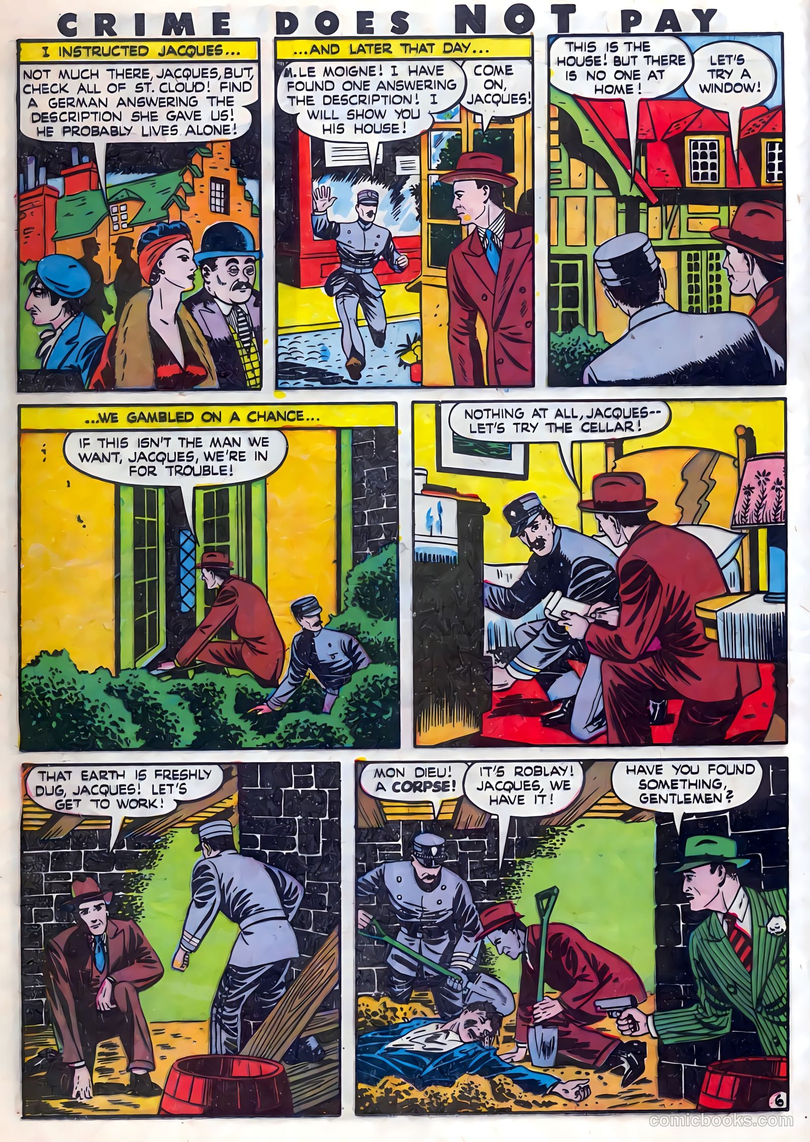 Crime Does Not Pay #48 (1946, Lev Gleason Publications, Inc.) — page 22 of 64