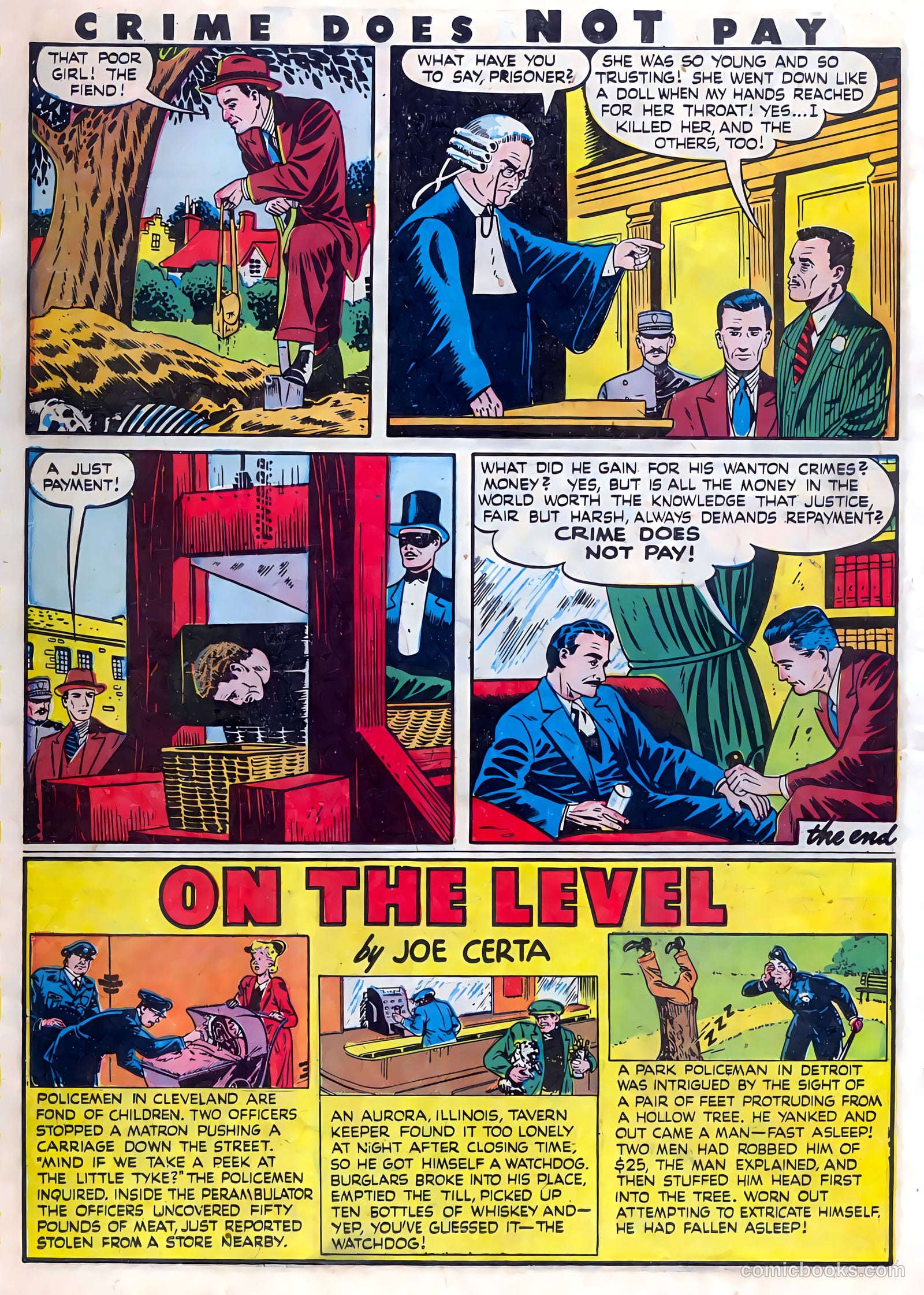 Crime Does Not Pay #48 (1946, Lev Gleason Publications, Inc.) — page 24 of 64