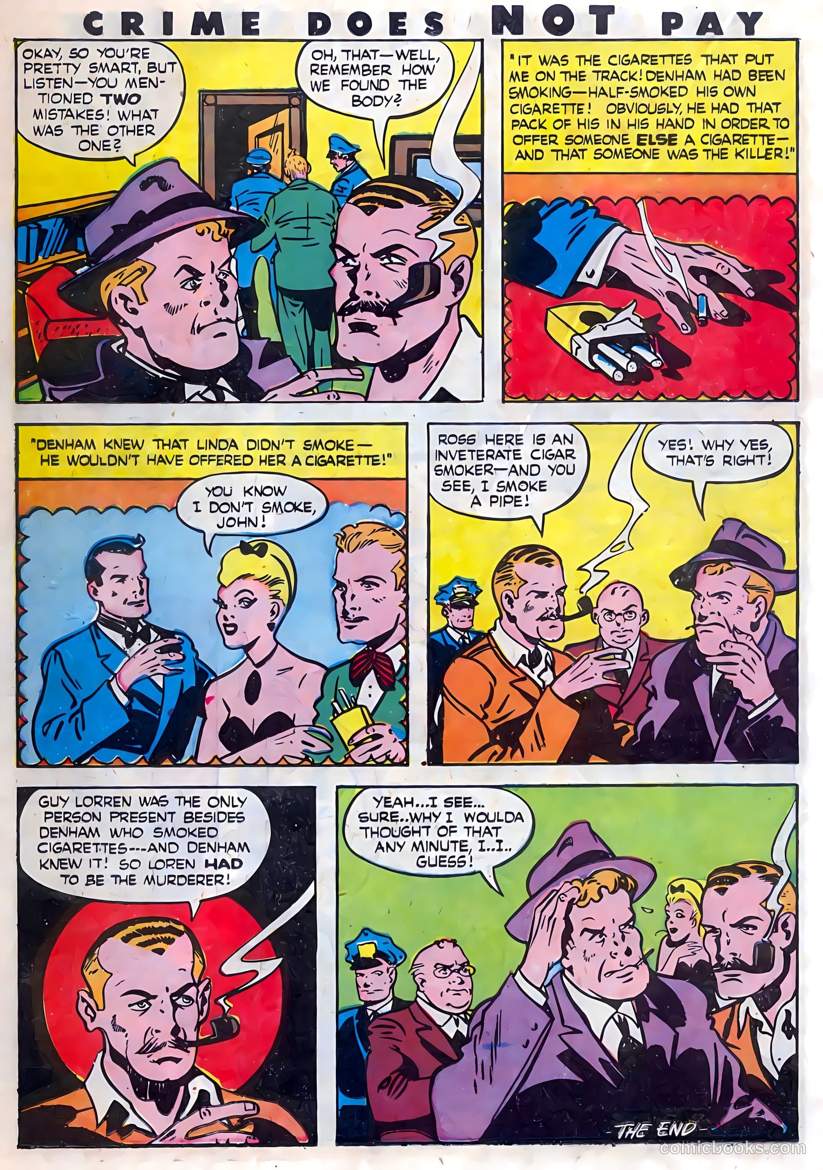 Crime Does Not Pay #48 (1946, Lev Gleason Publications, Inc.) — page 32 of 64
