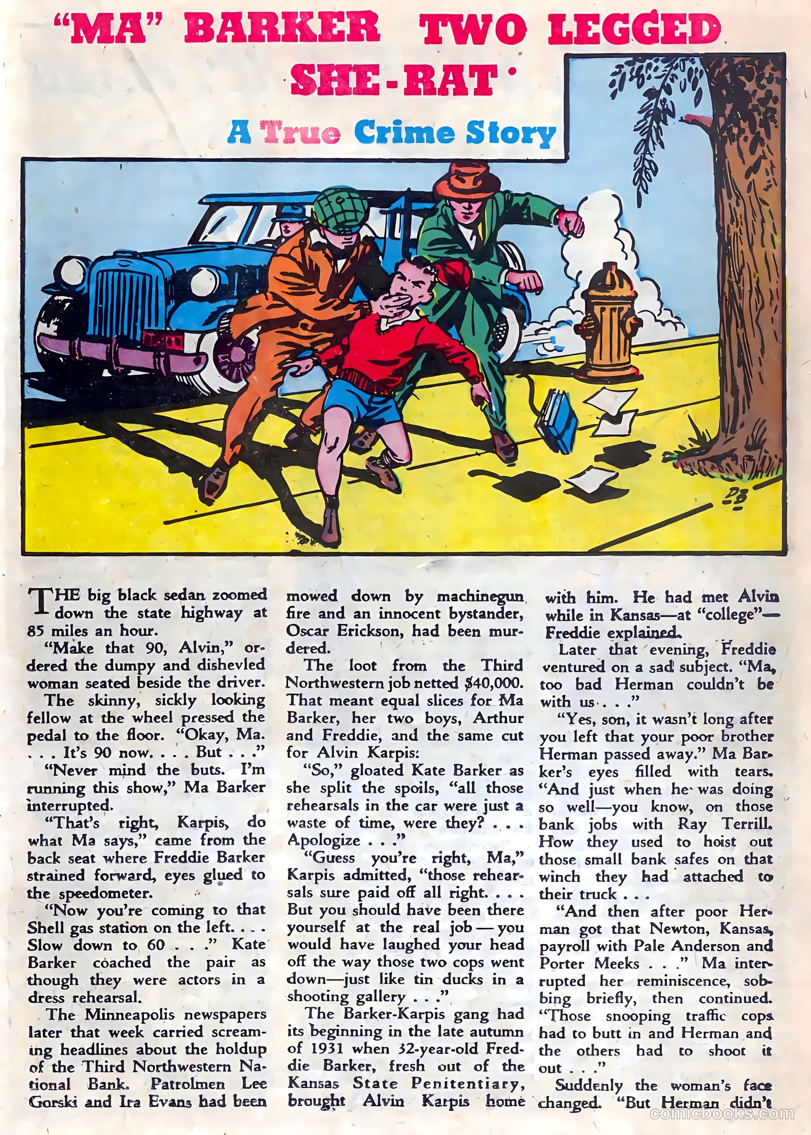 Crime Does Not Pay #48 (1946, Lev Gleason Publications, Inc.) — page 33 of 64