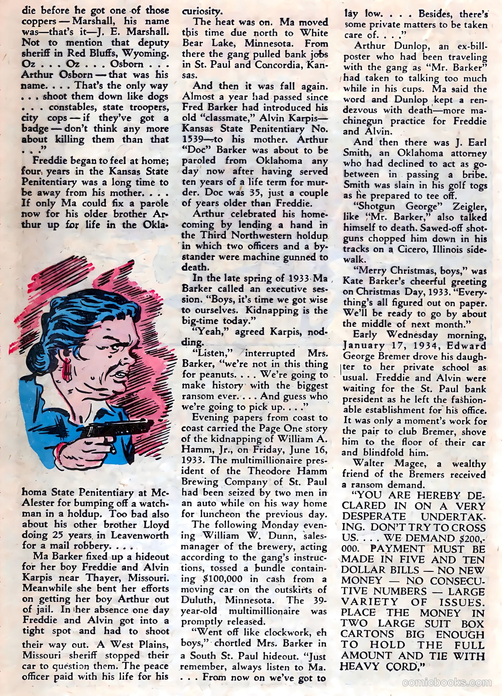 Crime Does Not Pay #48 (1946, Lev Gleason Publications, Inc.) — page 34 of 64