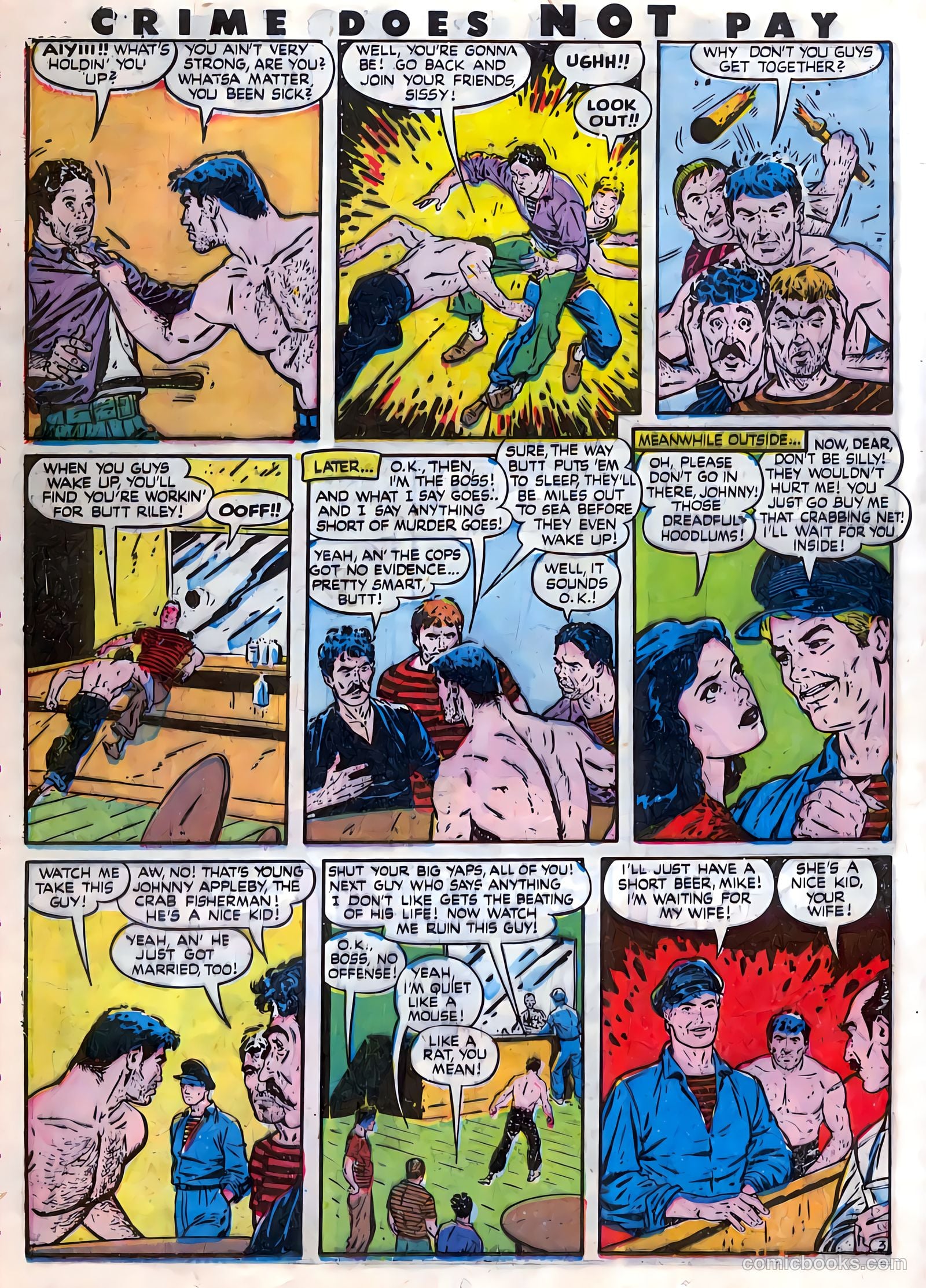 Crime Does Not Pay #48 (1946, Lev Gleason Publications, Inc.) — page 40 of 64