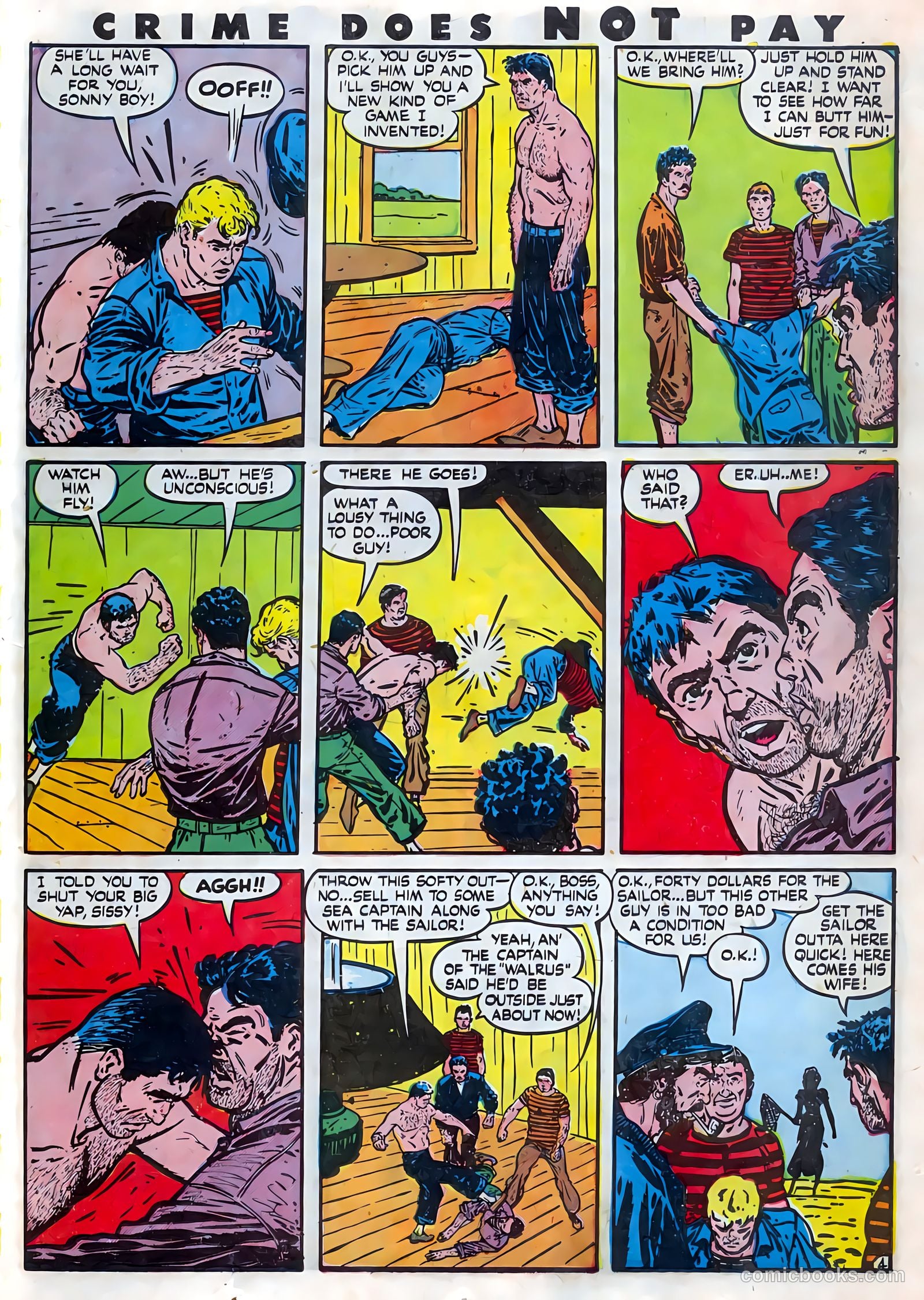Crime Does Not Pay #48 (1946, Lev Gleason Publications, Inc.) — page 41 of 64