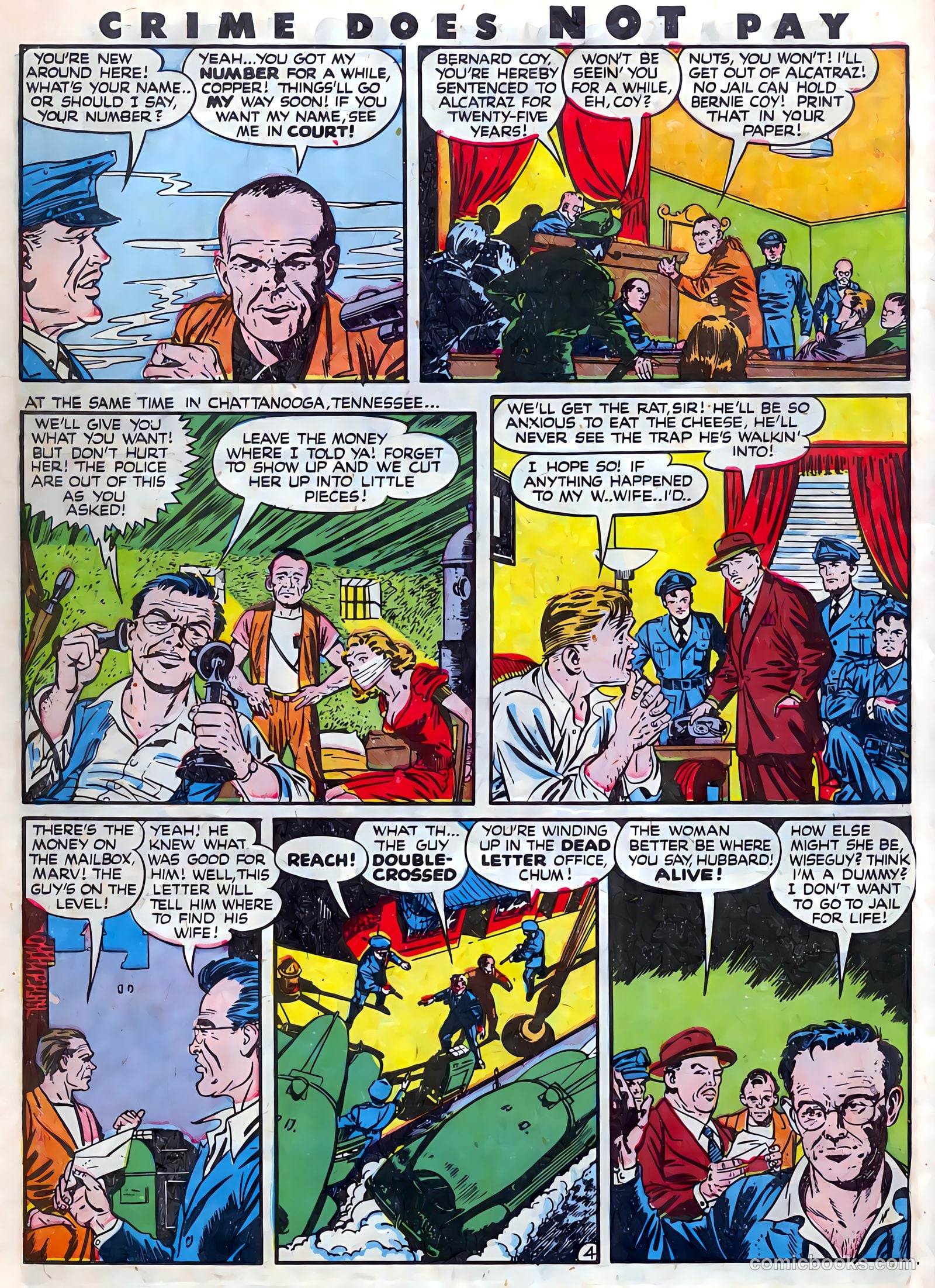 Crime Does Not Pay #48 (1946, Lev Gleason Publications, Inc.) — page 54 of 64