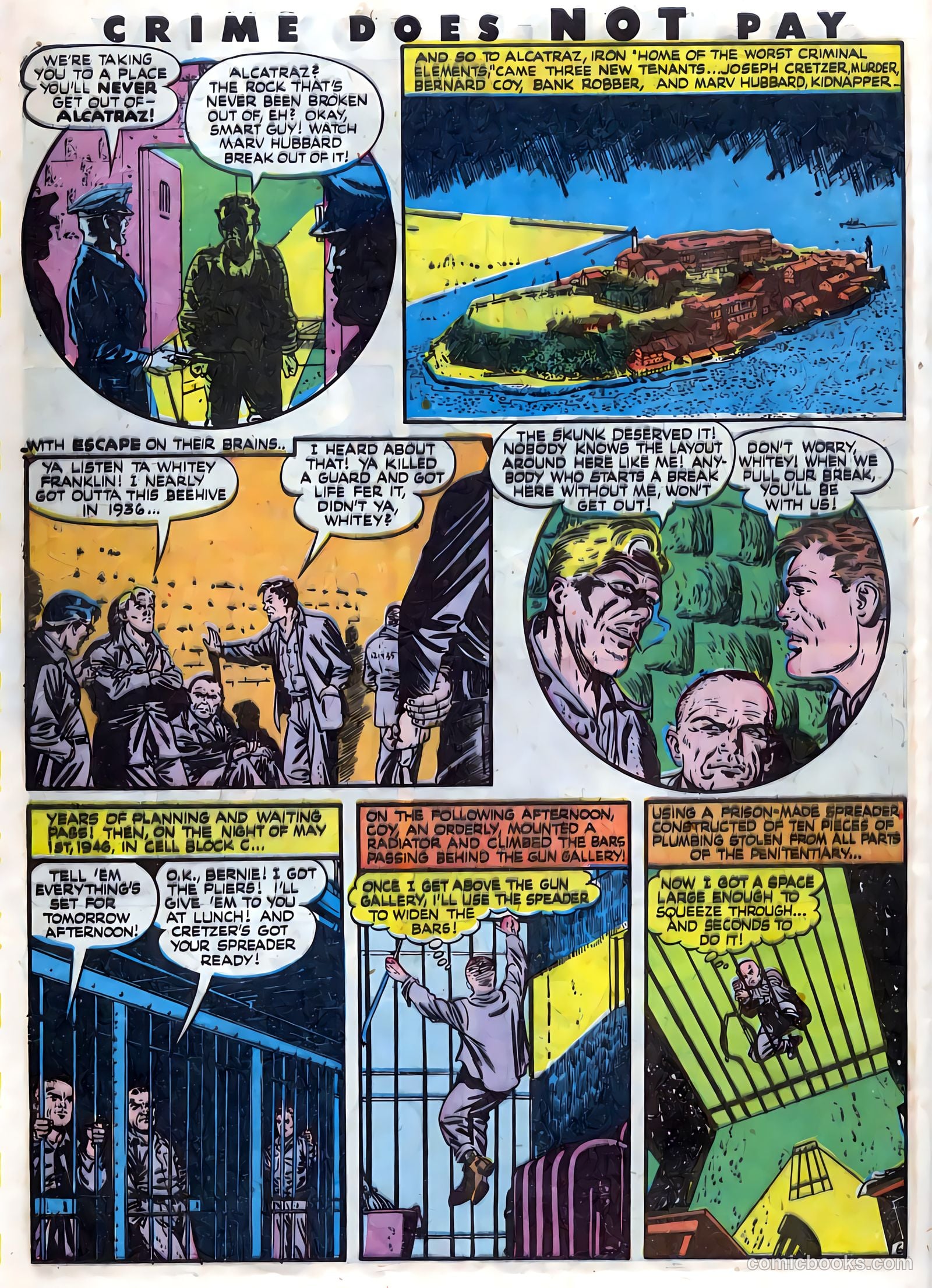 Crime Does Not Pay #48 (1946, Lev Gleason Publications, Inc.) — page 56 of 64