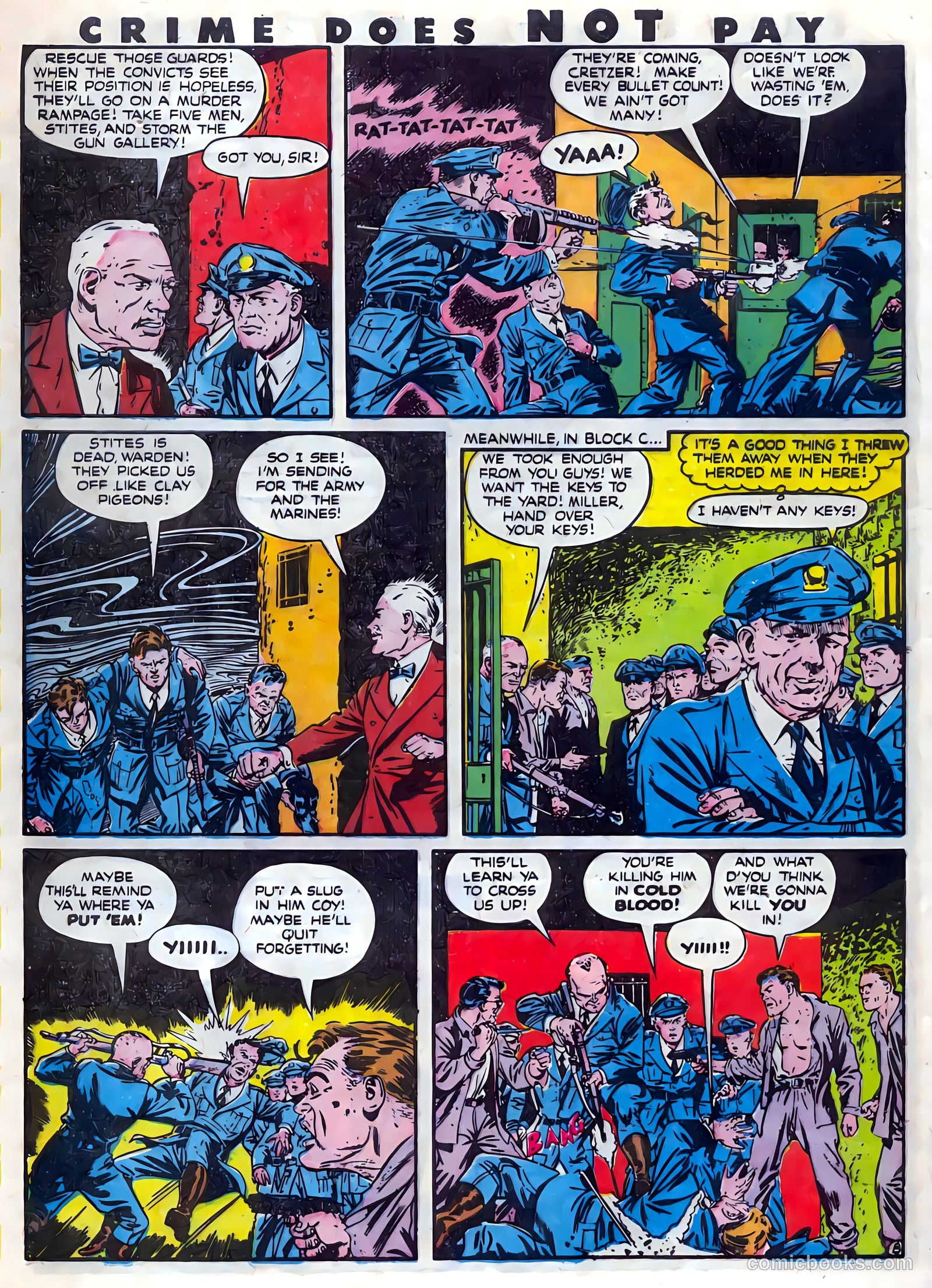 Crime Does Not Pay #48 (1946, Lev Gleason Publications, Inc.) — page 58 of 64