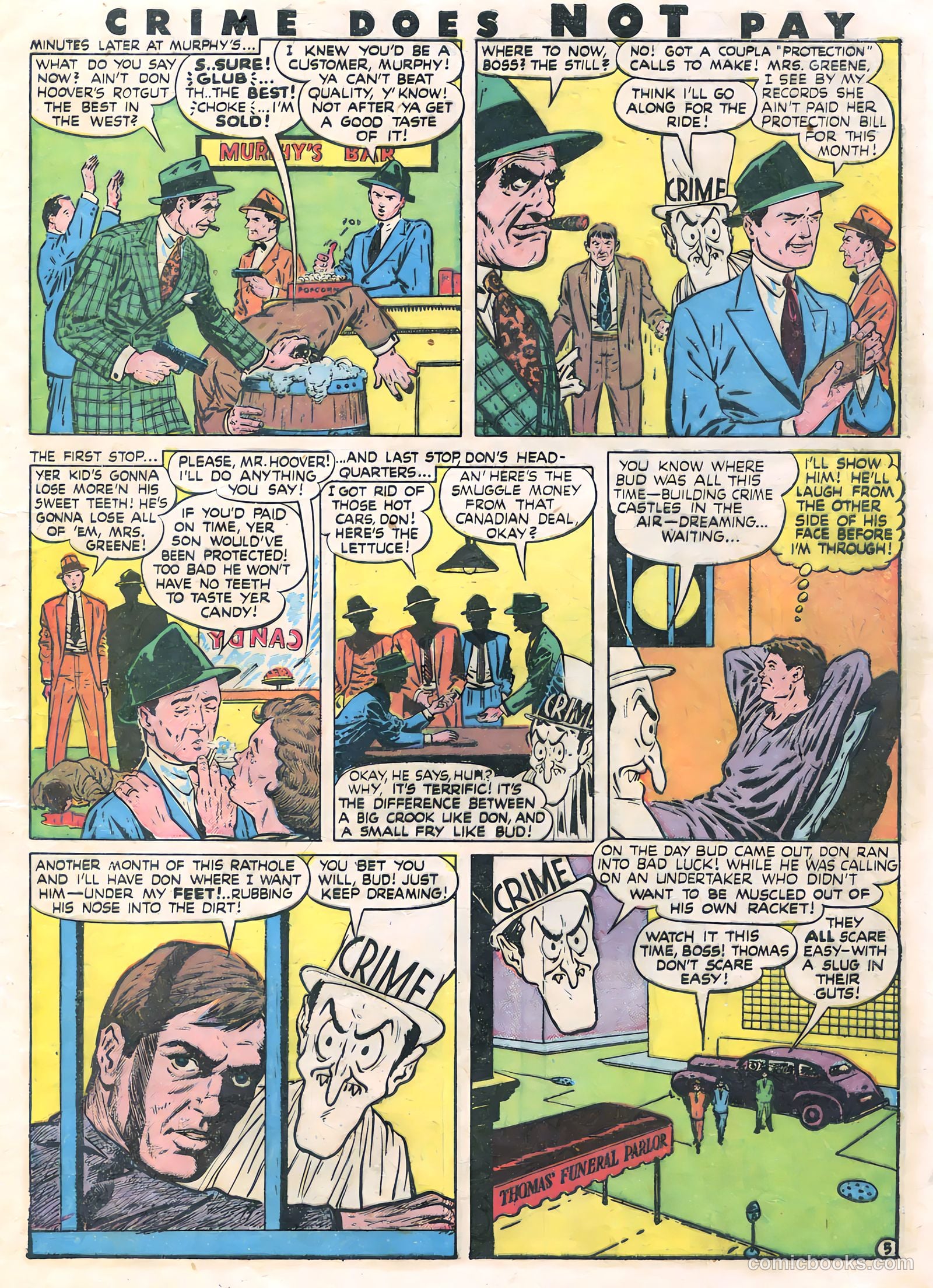 Crime Does Not Pay #51 (1947, Lev Gleason Publications, Inc.) — page 9 of 52