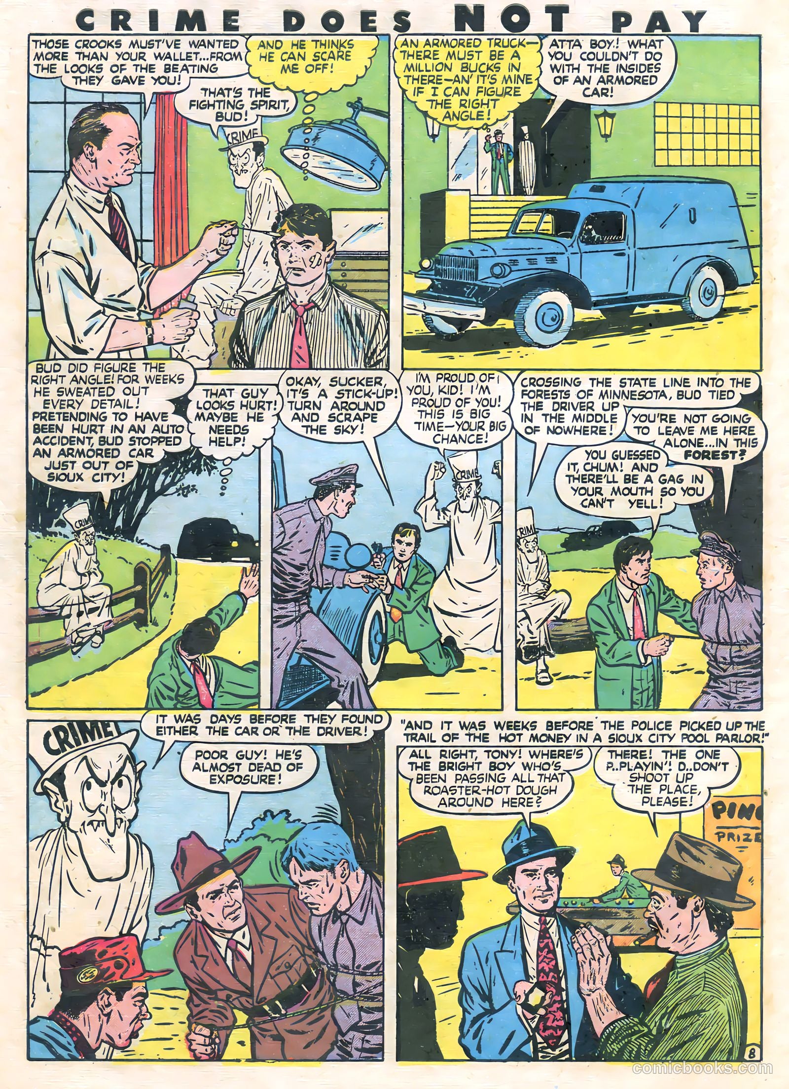 Crime Does Not Pay #51 (1947, Lev Gleason Publications, Inc.) — page 12 of 52