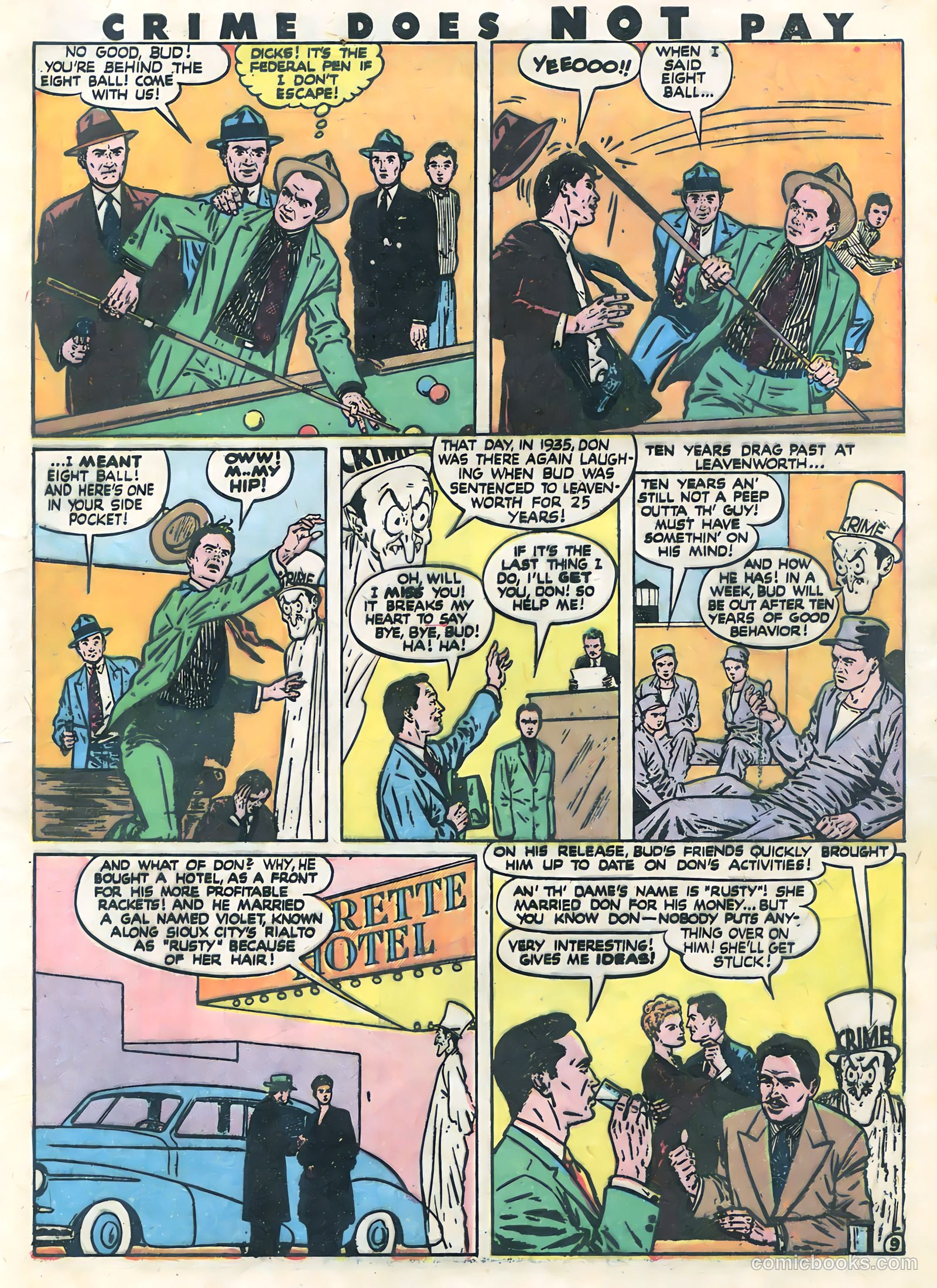 Crime Does Not Pay #51 (1947, Lev Gleason Publications, Inc.) — page 13 of 52