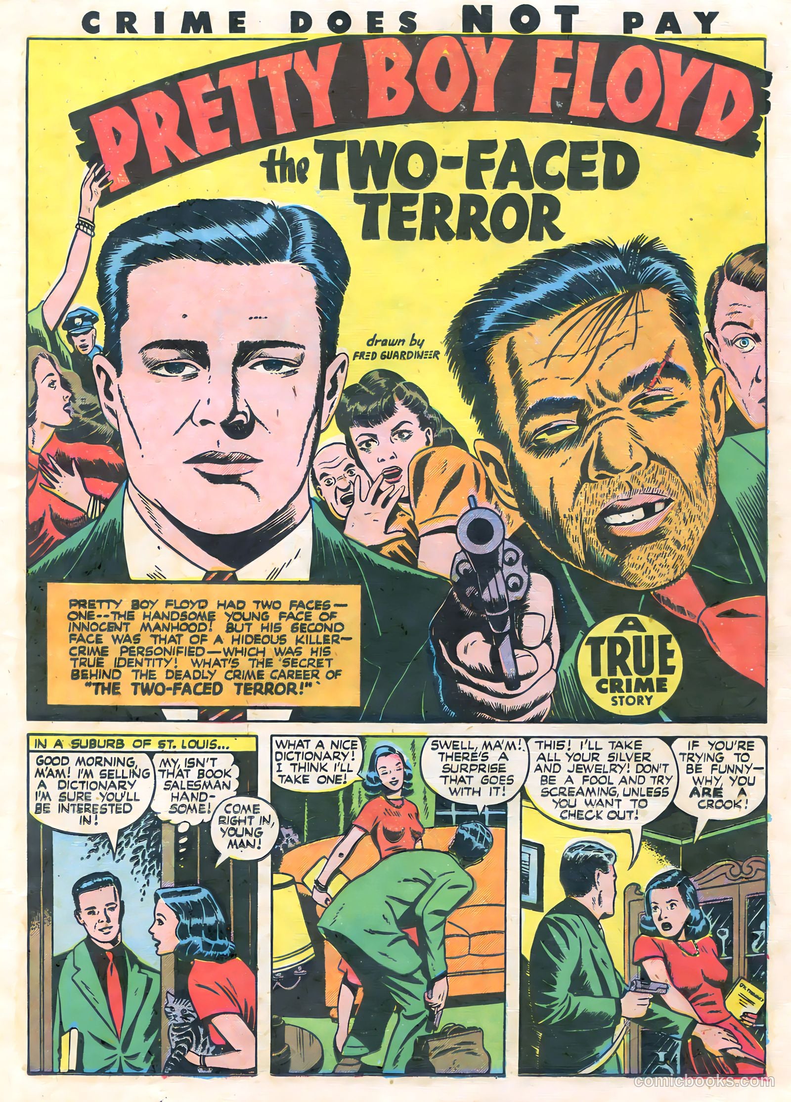 Crime Does Not Pay #51 (1947, Lev Gleason Publications, Inc.) — page 17 of 52