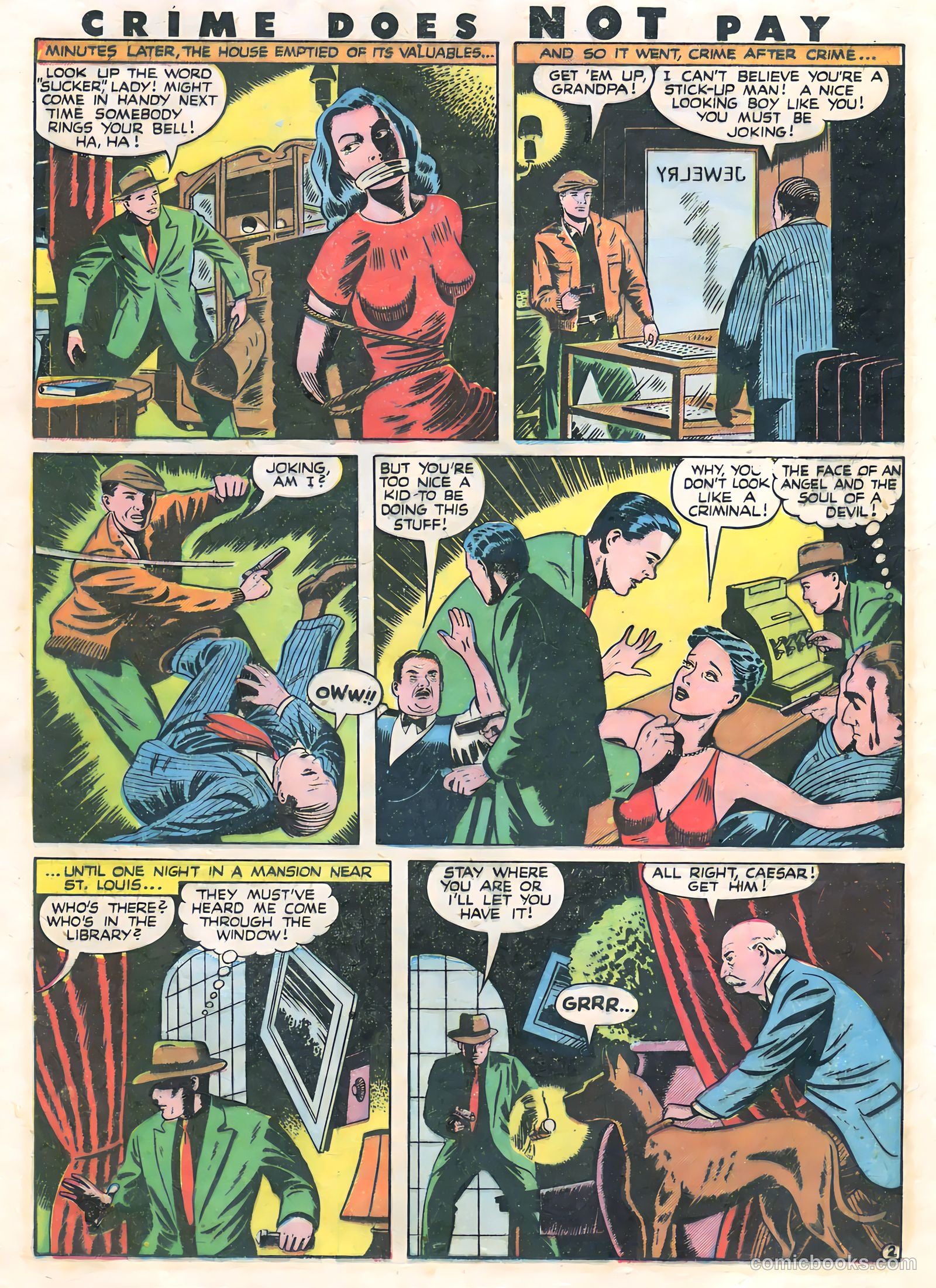 Crime Does Not Pay #51 (1947, Lev Gleason Publications, Inc.) — page 18 of 52