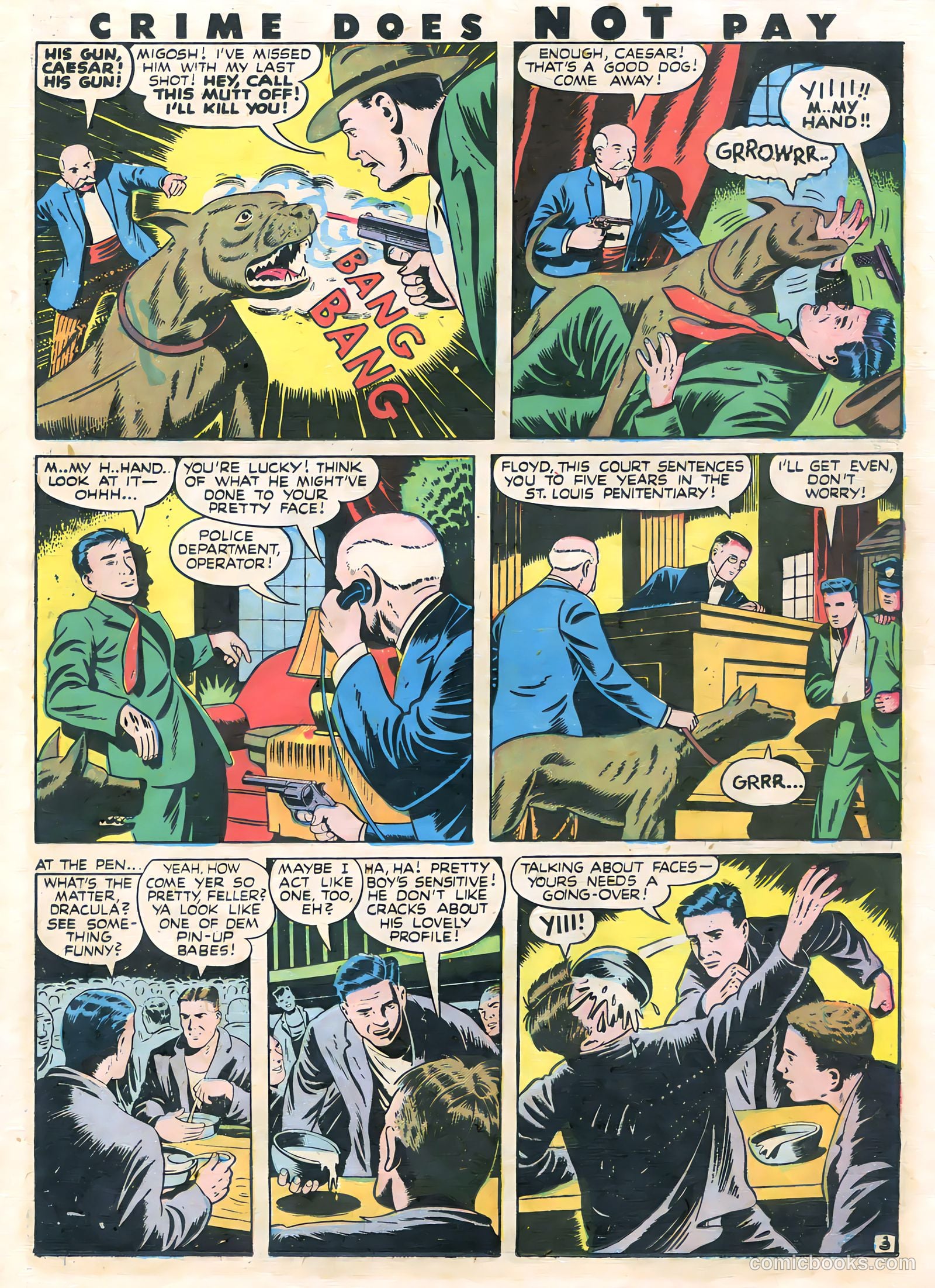Crime Does Not Pay #51 (1947, Lev Gleason Publications, Inc.) — page 19 of 52