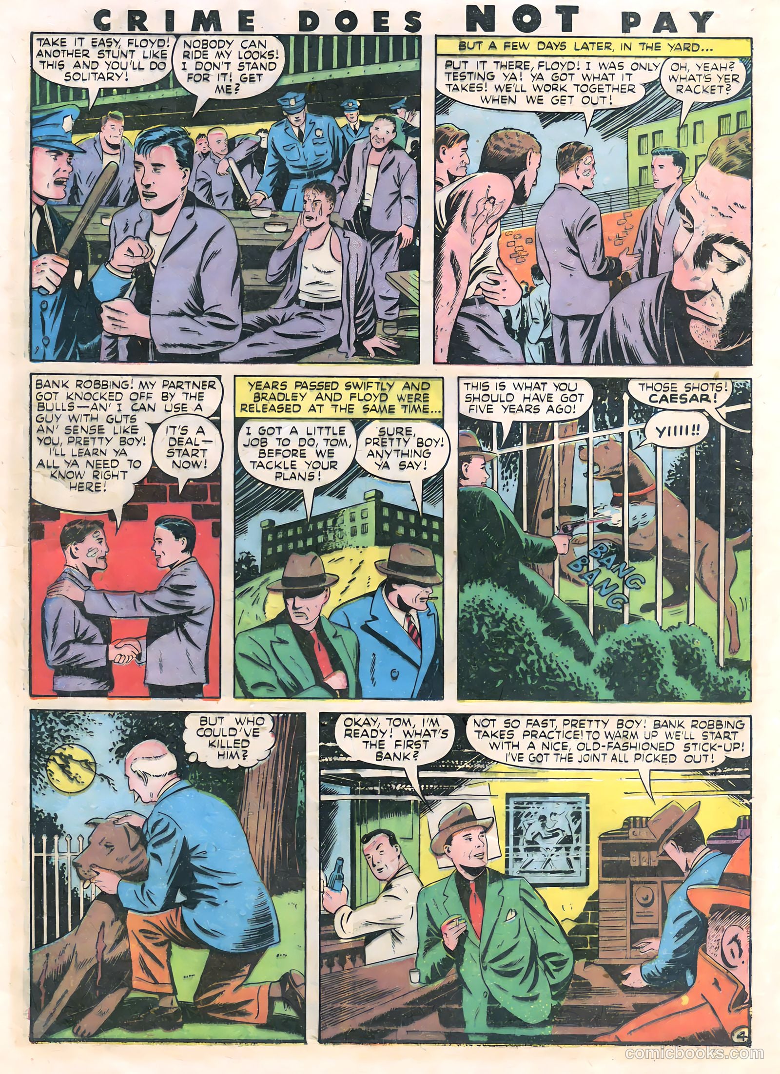 Crime Does Not Pay #51 (1947, Lev Gleason Publications, Inc.) — page 20 of 52