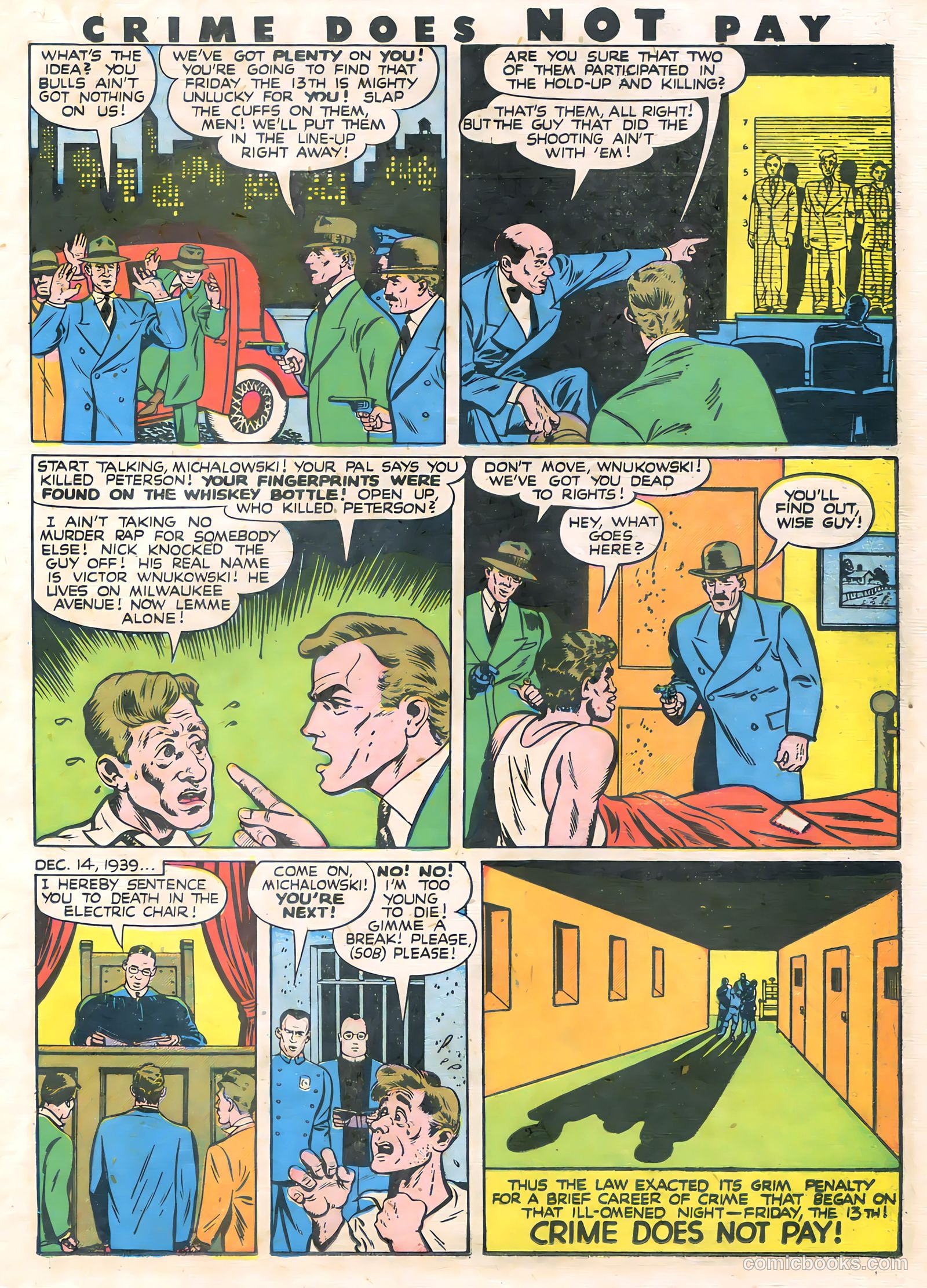 Crime Does Not Pay #51 (1947, Lev Gleason Publications, Inc.) — page 31 of 52