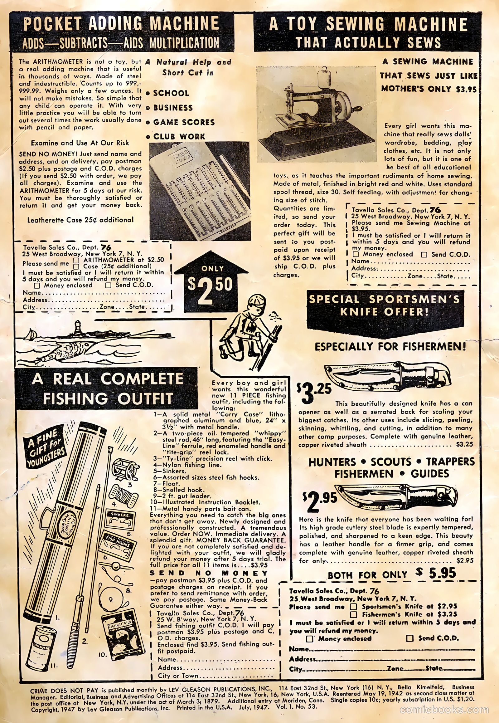 Crime Does Not Pay #53 (1947, Lev Gleason Publications, Inc.) — page 2 of 53