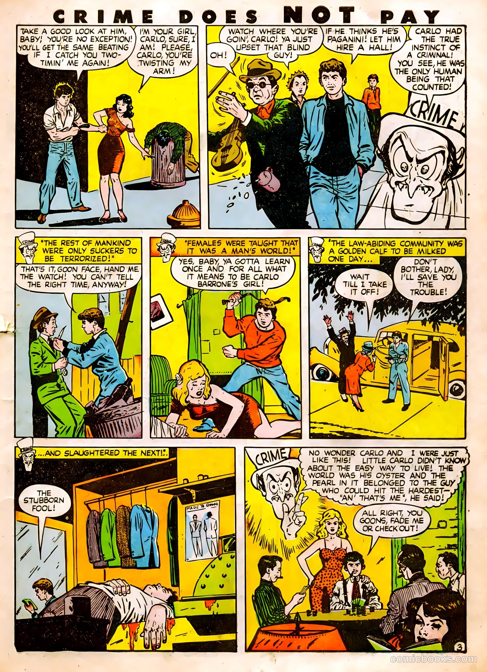 Crime Does Not Pay #53 (1947, Lev Gleason Publications, Inc.) — page 7 of 53