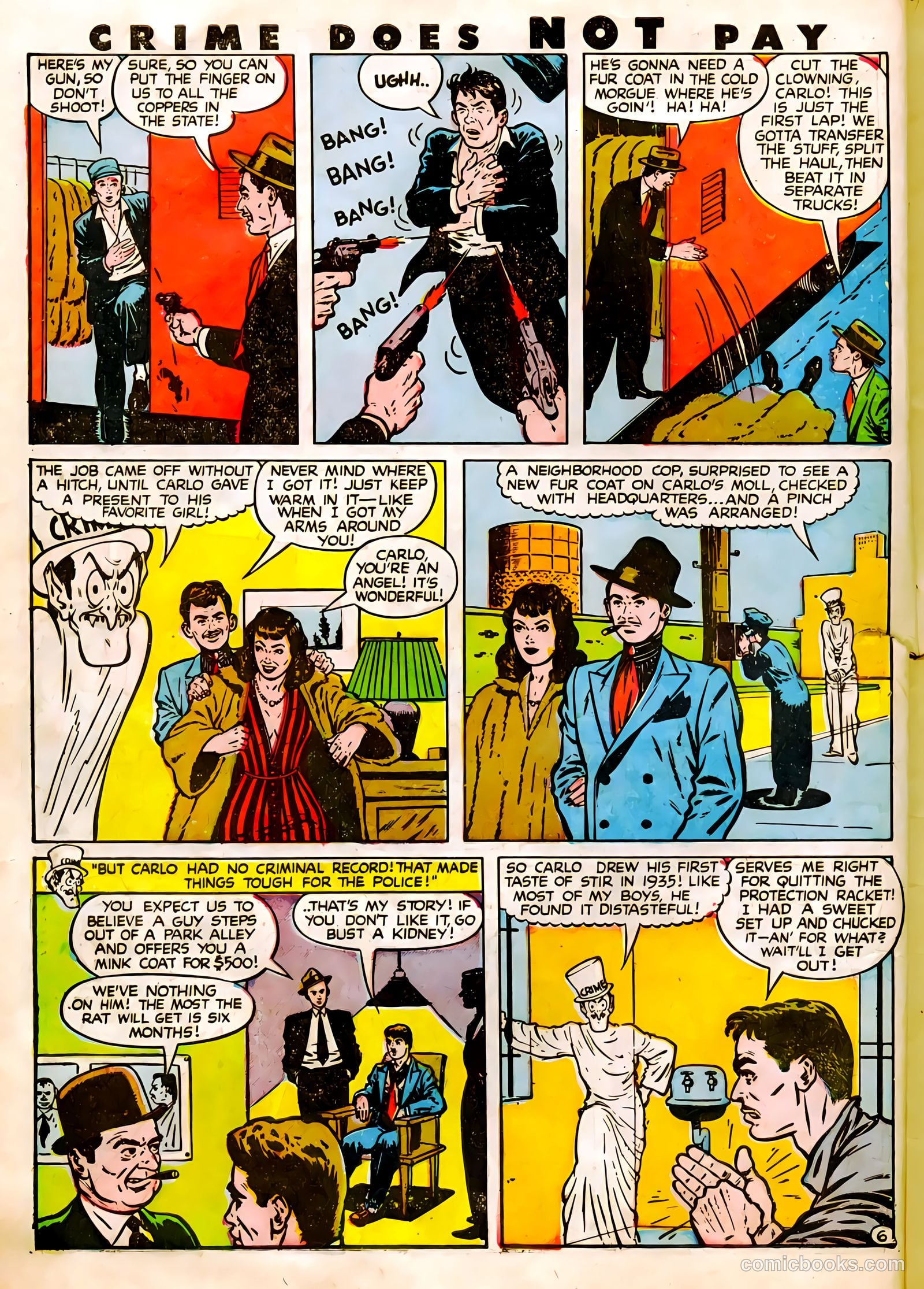 Crime Does Not Pay #53 (1947, Lev Gleason Publications, Inc.) — page 10 of 53