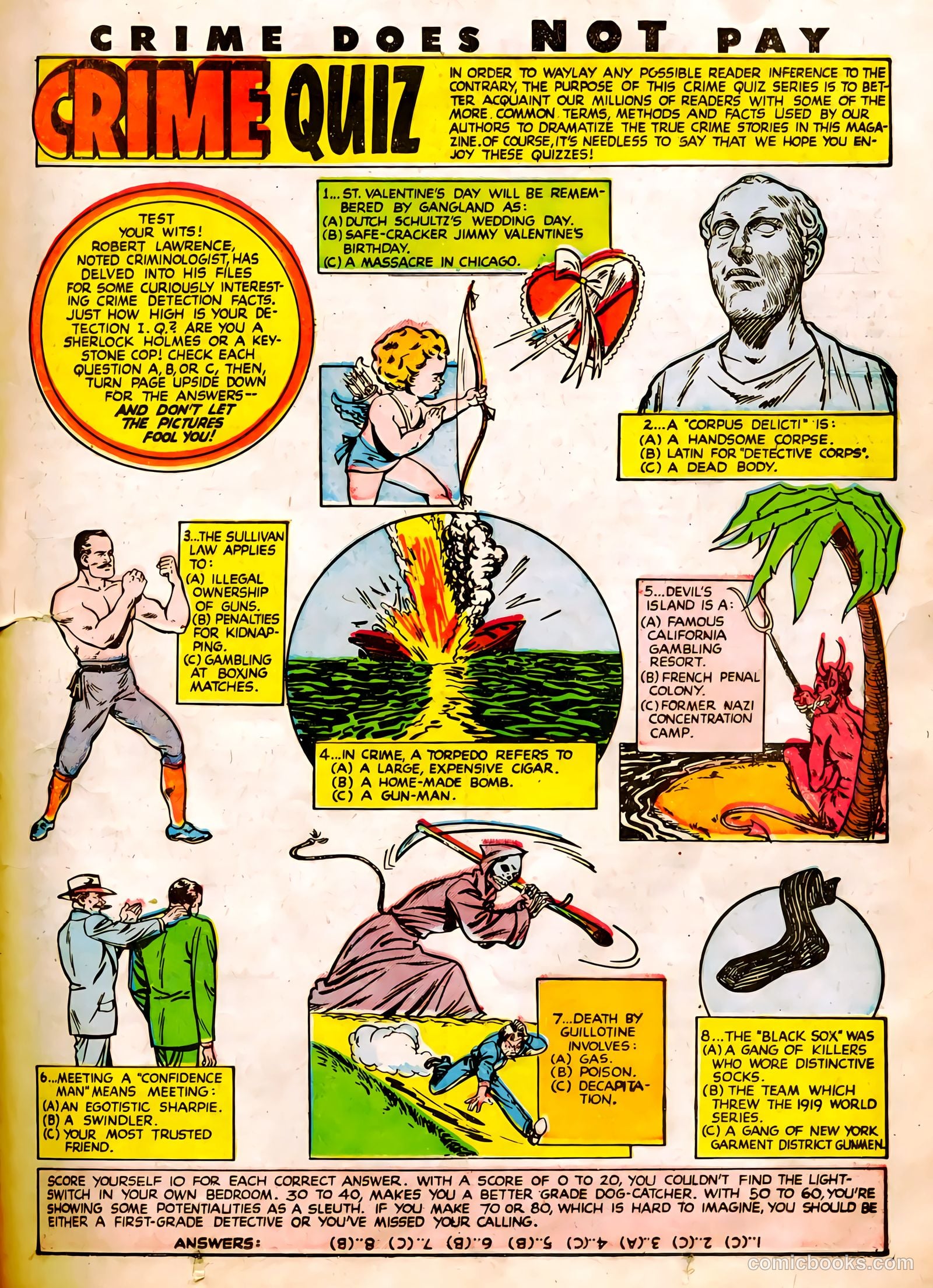 Crime Does Not Pay #53 (1947, Lev Gleason Publications, Inc.) — page 19 of 53