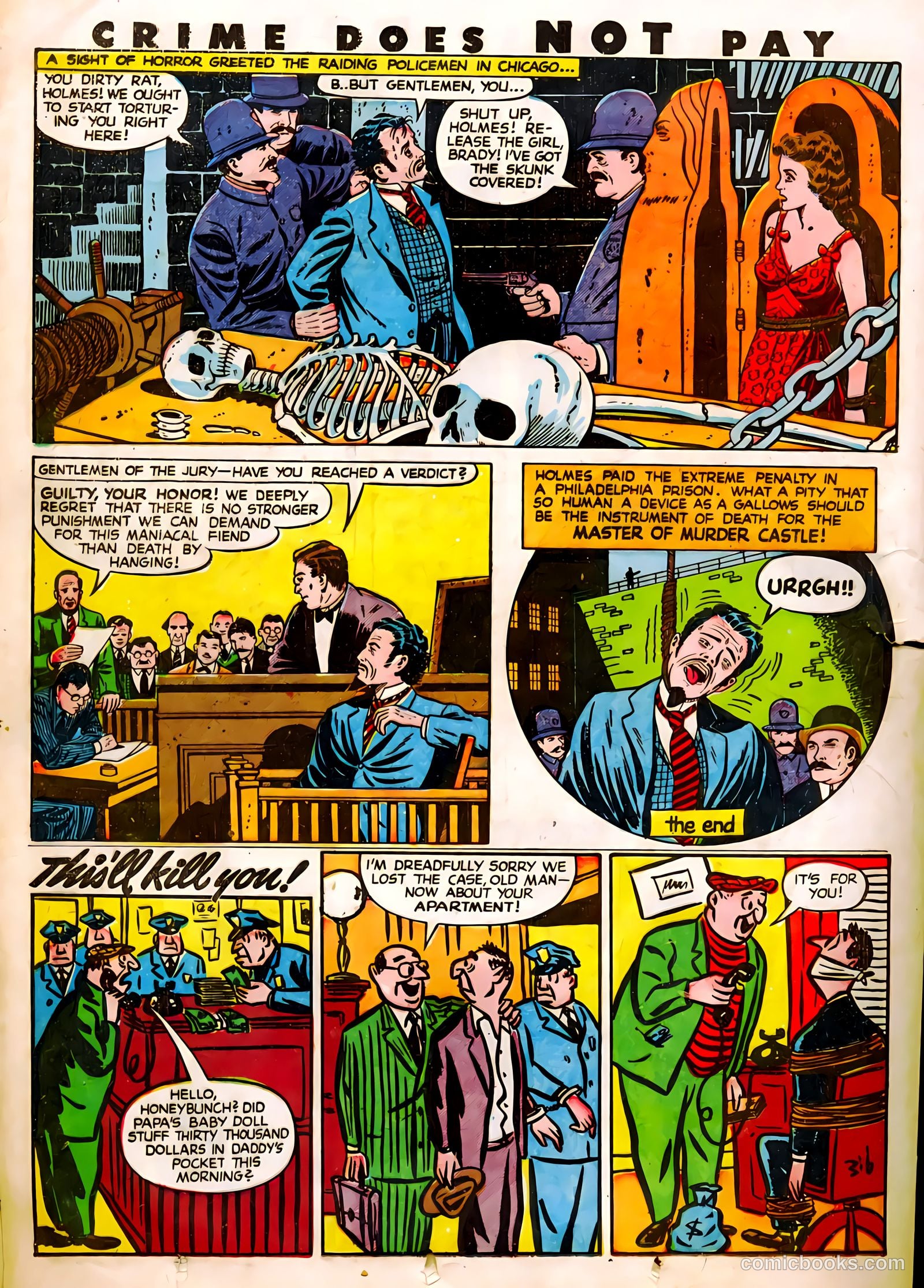Crime Does Not Pay #53 (1947, Lev Gleason Publications, Inc.) — page 28 of 53