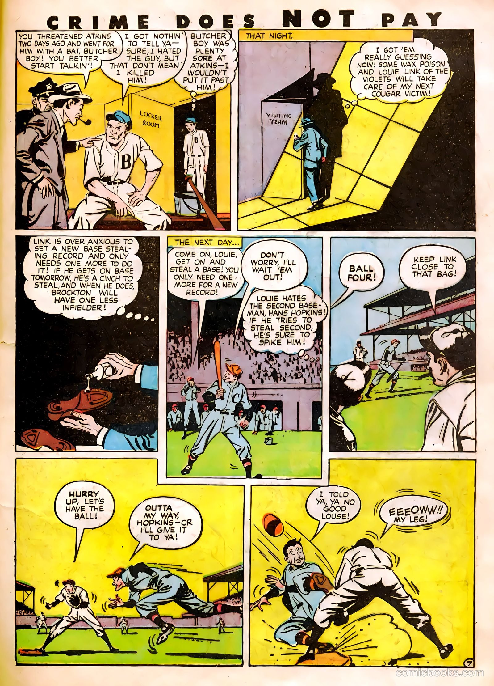 Crime Does Not Pay #53 (1947, Lev Gleason Publications, Inc.) — page 45 of 53