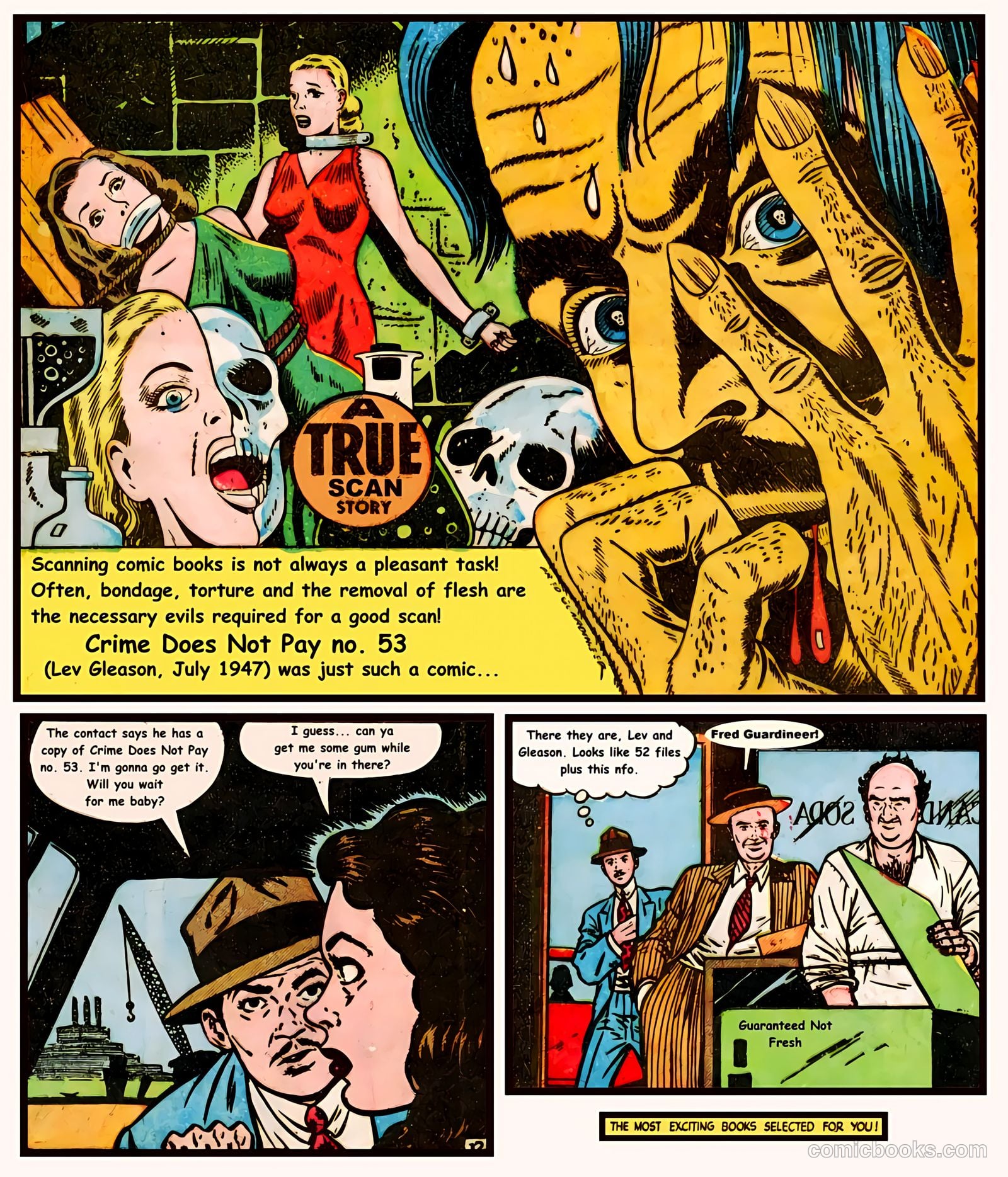 Crime Does Not Pay #53 (1947, Lev Gleason Publications, Inc.) — page 53 of 53