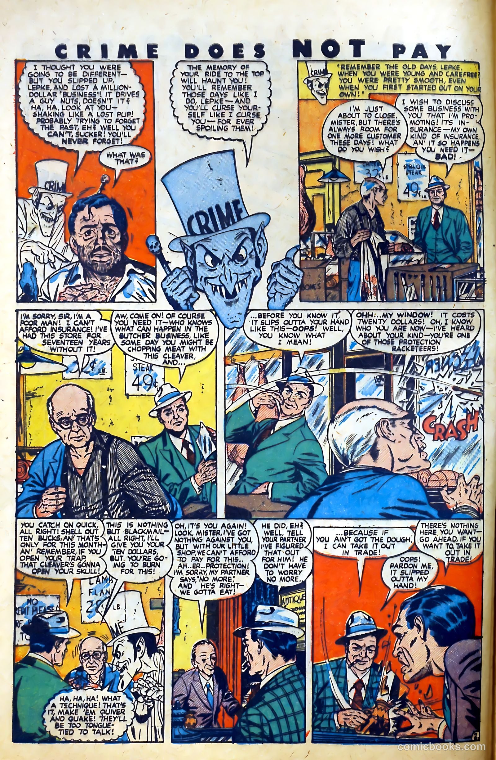 Crime Does Not Pay #55 (1947, Lev Gleason Publications, Inc.) — page 6 of 53