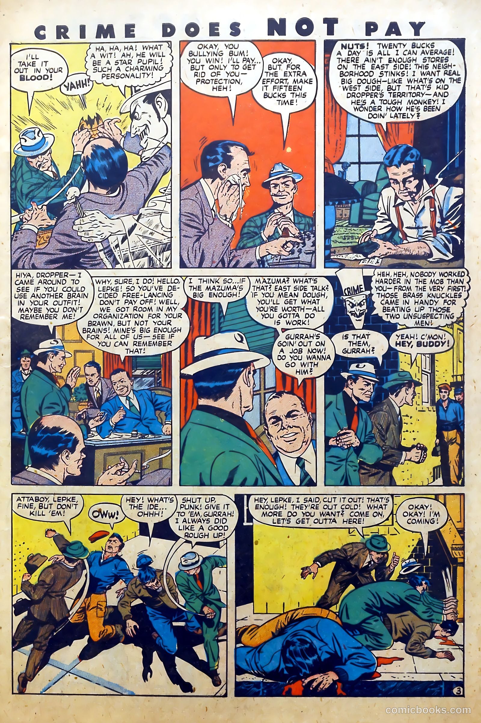 Crime Does Not Pay #55 (1947, Lev Gleason Publications, Inc.) — page 7 of 53