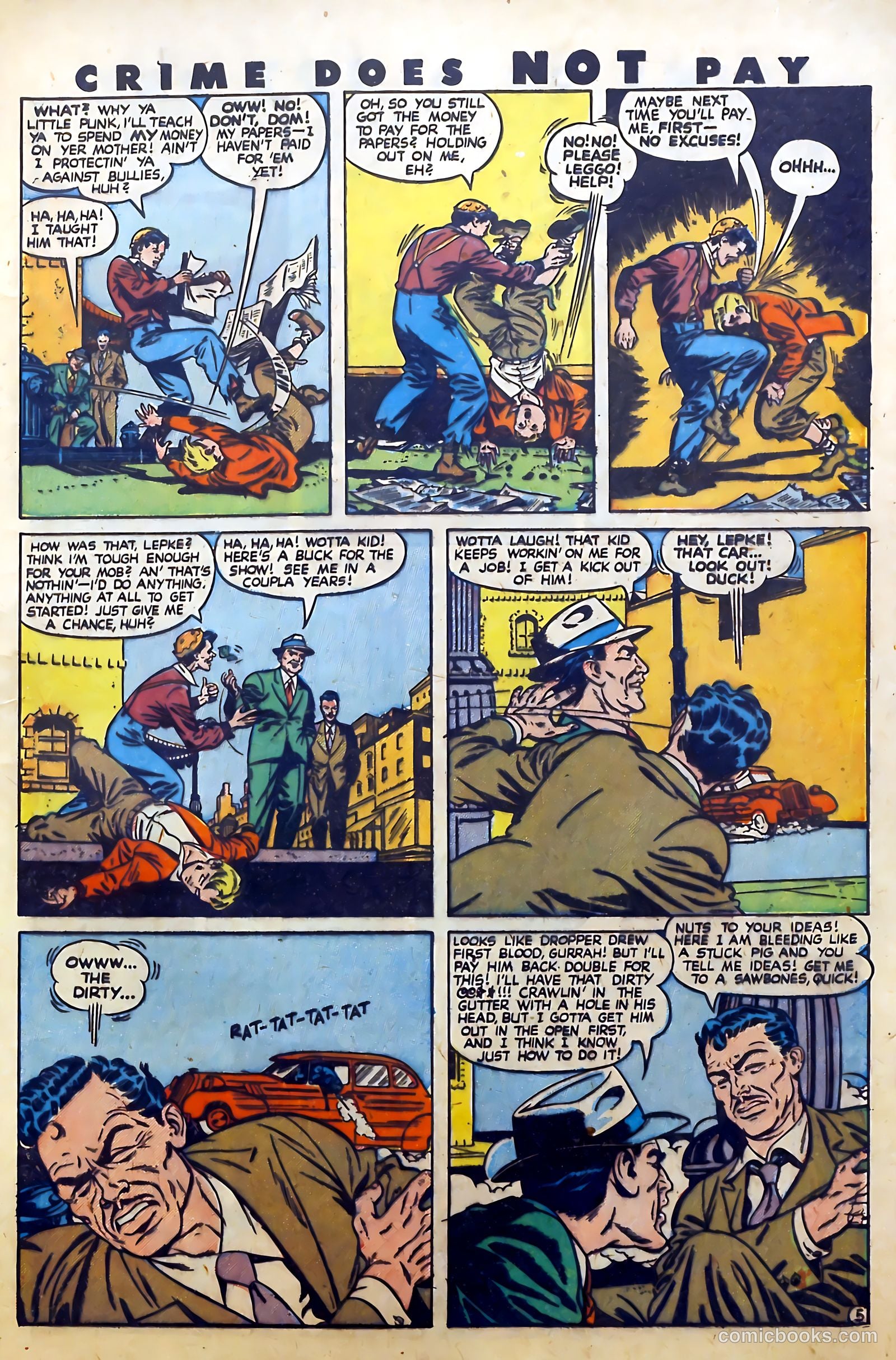 Crime Does Not Pay #55 (1947, Lev Gleason Publications, Inc.) — page 9 of 53