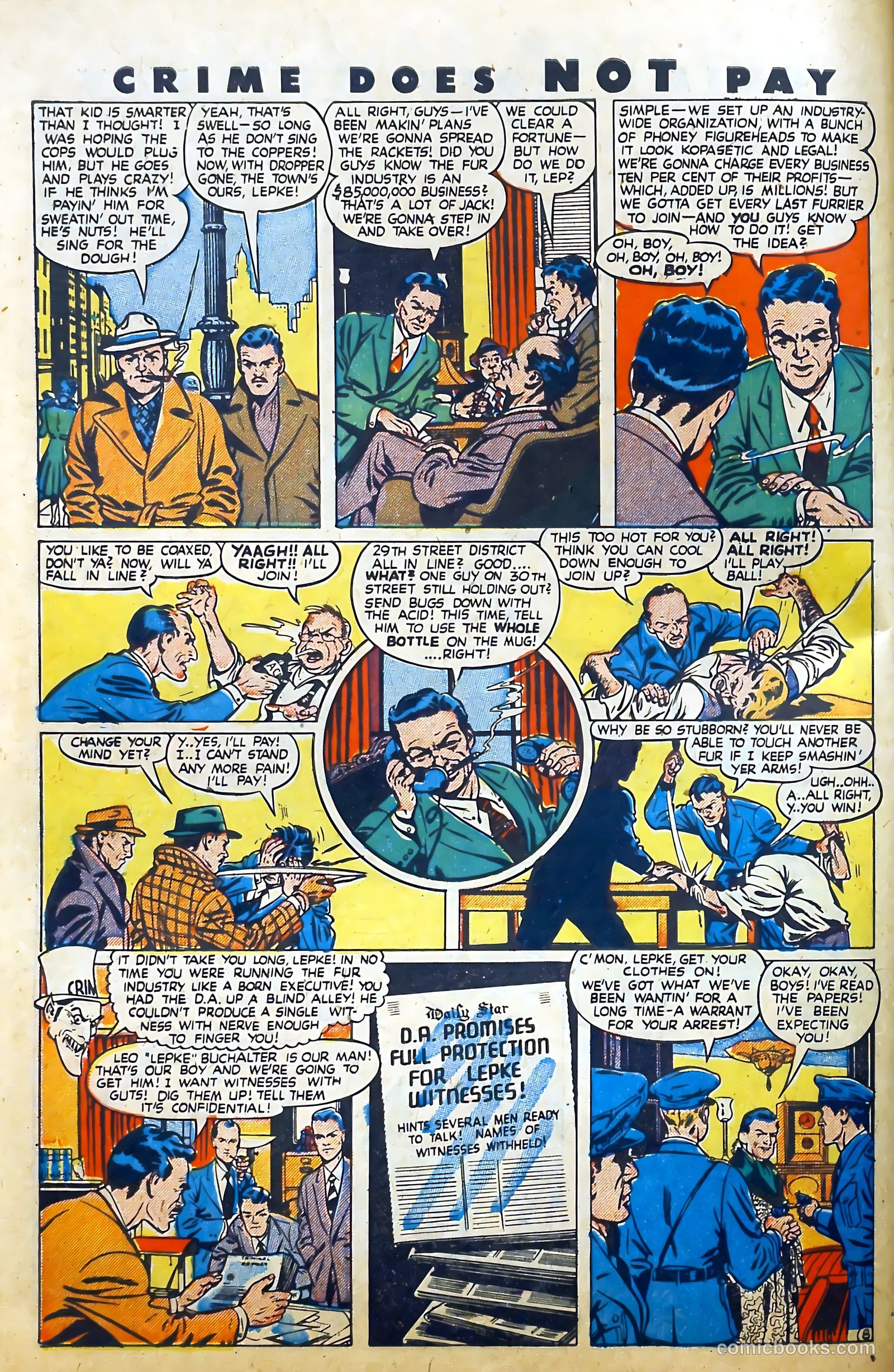 Crime Does Not Pay #55 (1947, Lev Gleason Publications, Inc.) — page 12 of 53