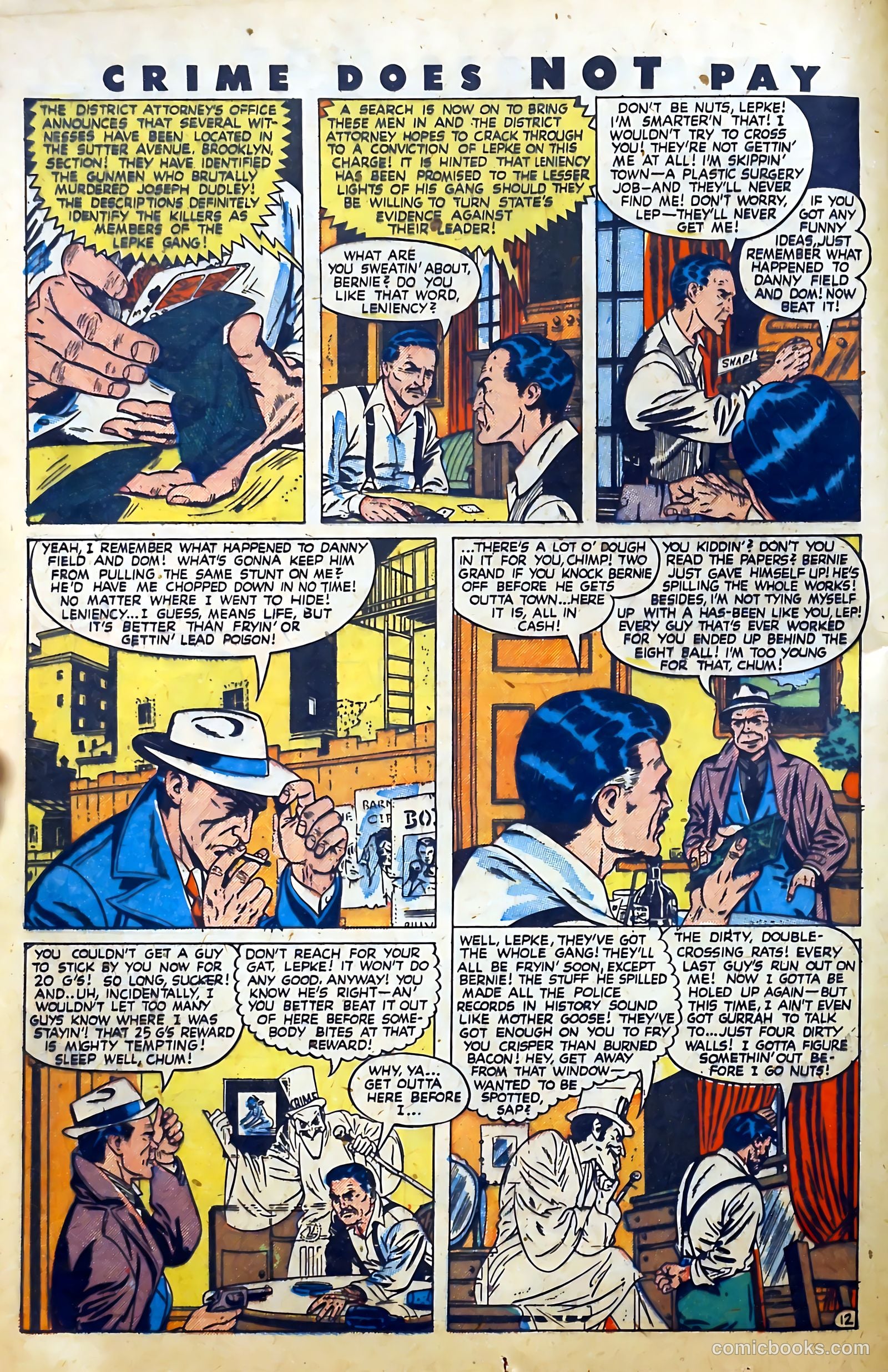 Crime Does Not Pay #55 (1947, Lev Gleason Publications, Inc.) — page 16 of 53
