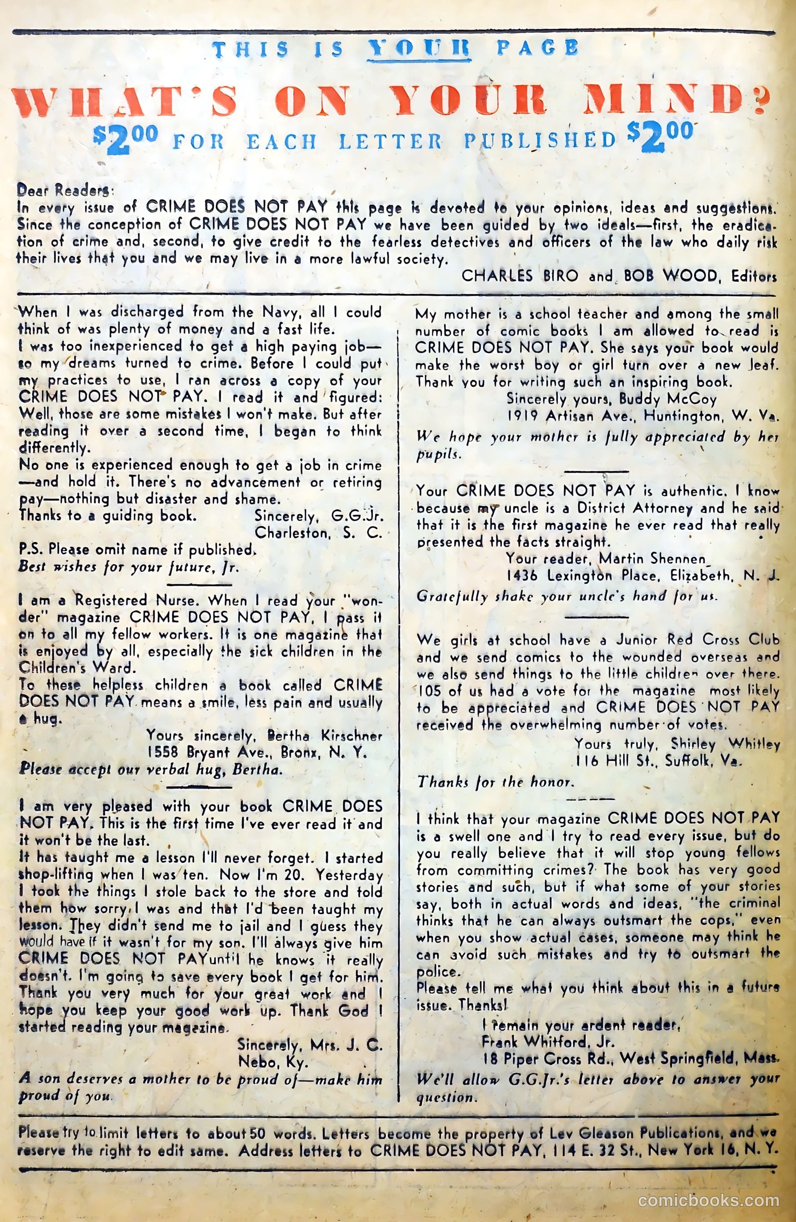 Crime Does Not Pay #55 (1947, Lev Gleason Publications, Inc.) — page 18 of 53