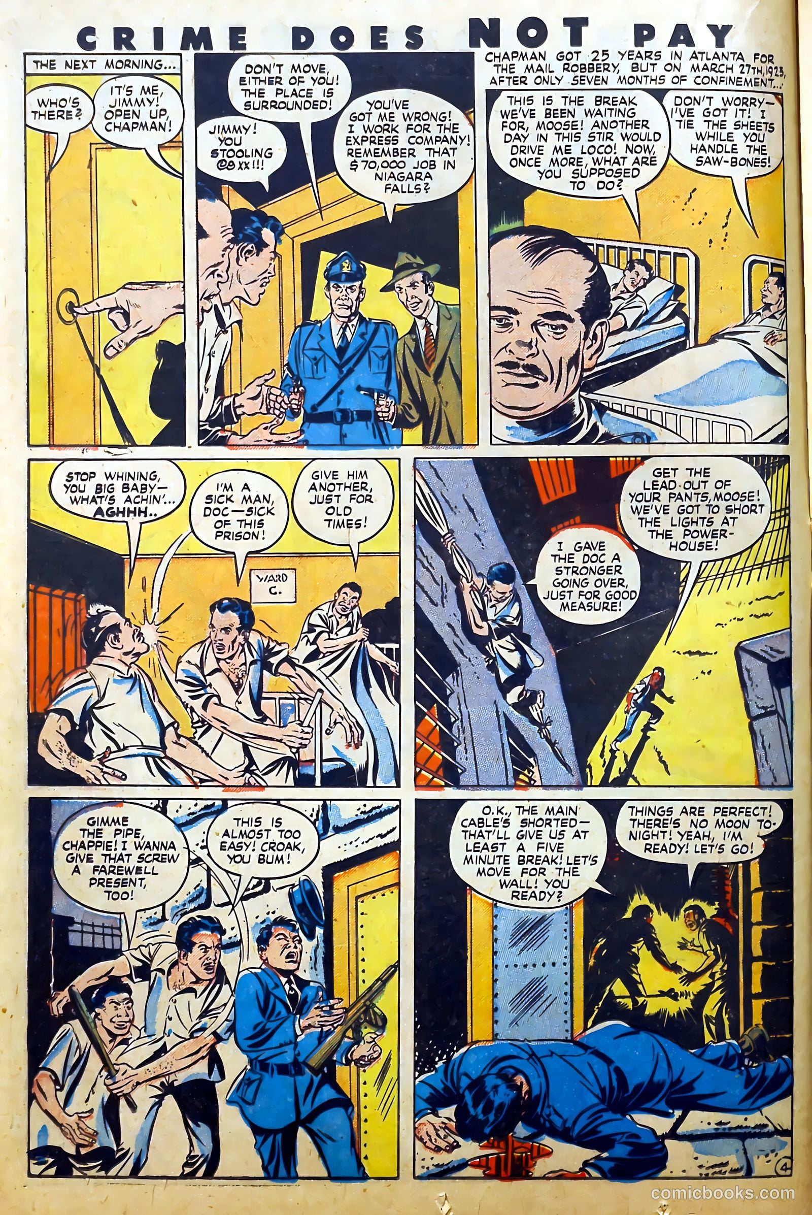 Crime Does Not Pay #55 (1947, Lev Gleason Publications, Inc.) — page 22 of 53