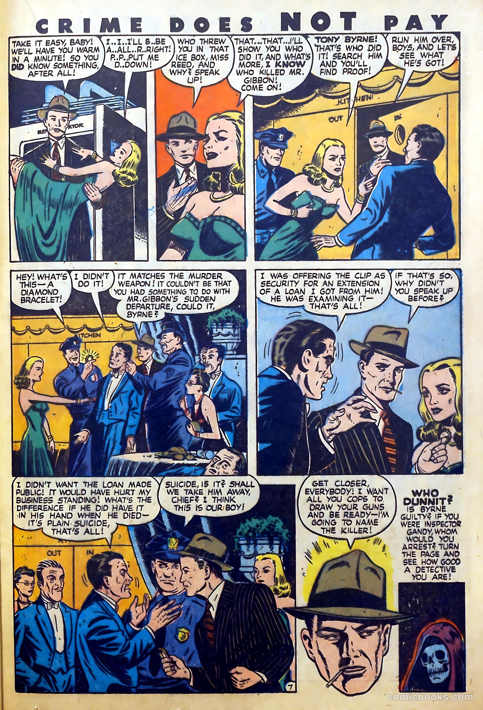 Crime Does Not Pay #55 (1947, Lev Gleason Publications, Inc.) — page 33 of 53